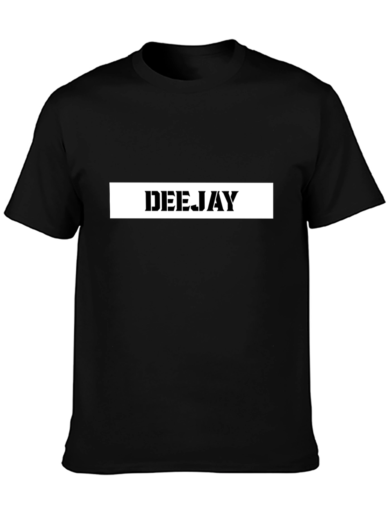 DEEJAY Black T-Shirt