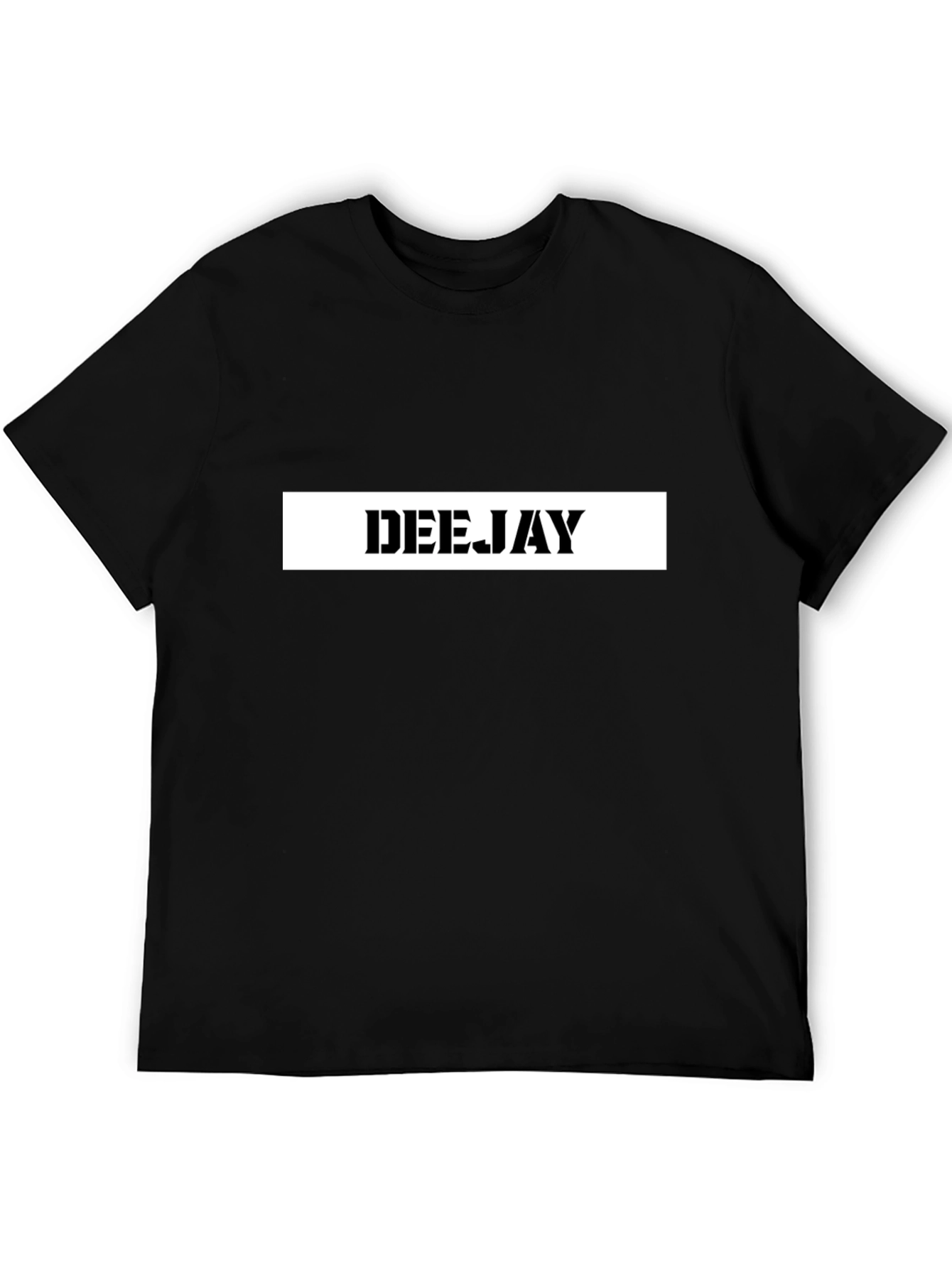 DEEJAY Black T-Shirt