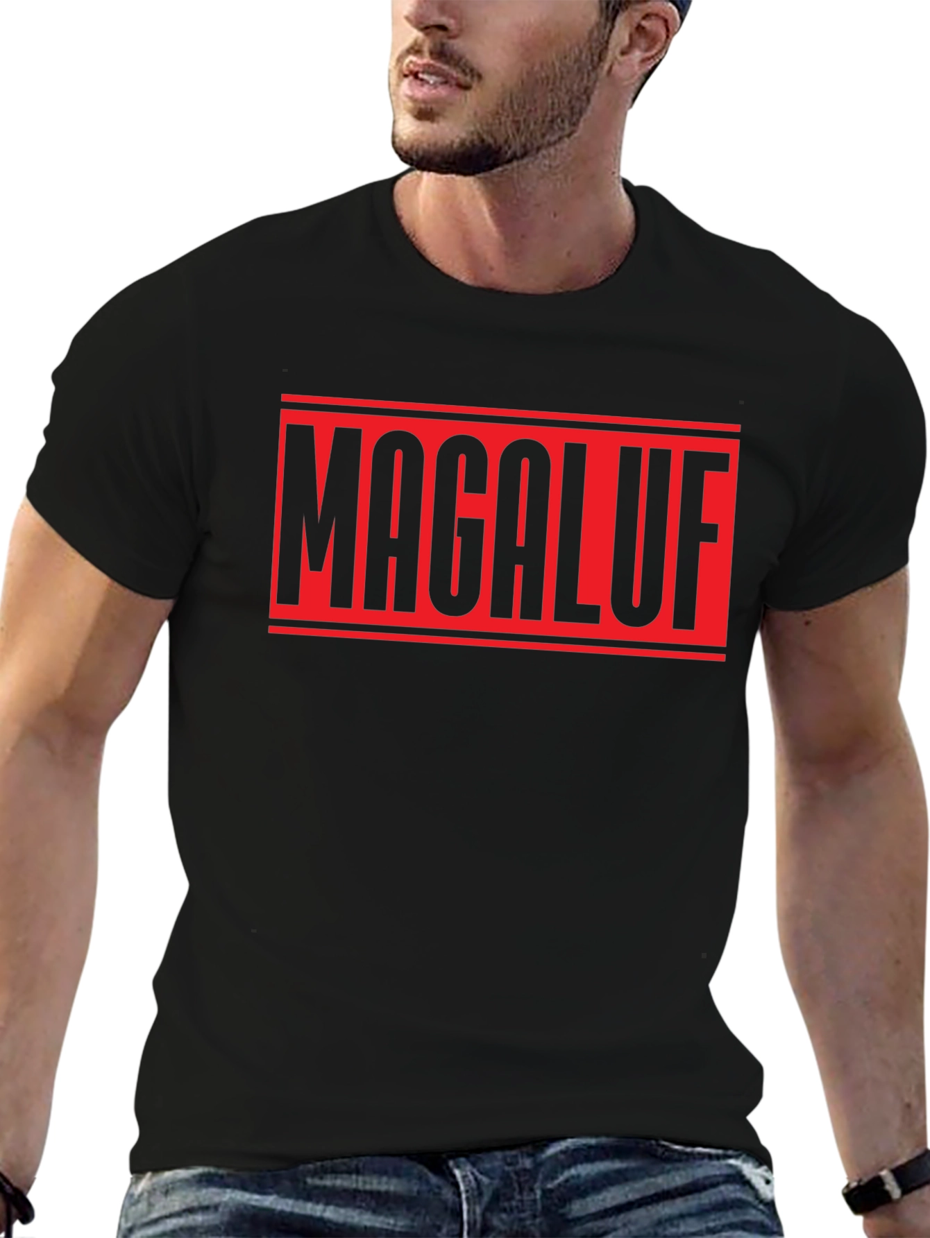 MAGALUF Graphic Tee - Black