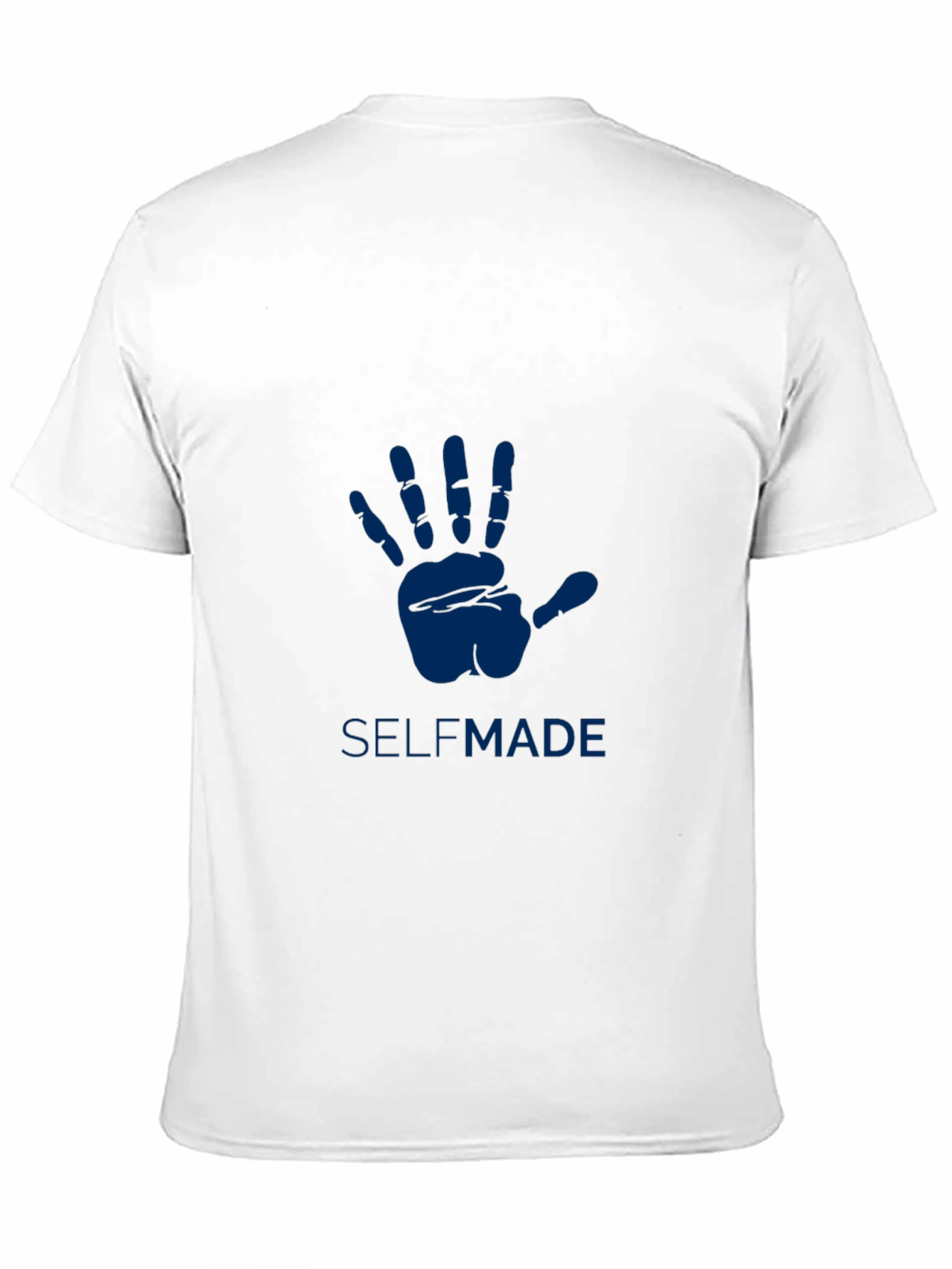 Selfmade Black T-Shirt with Hand Design