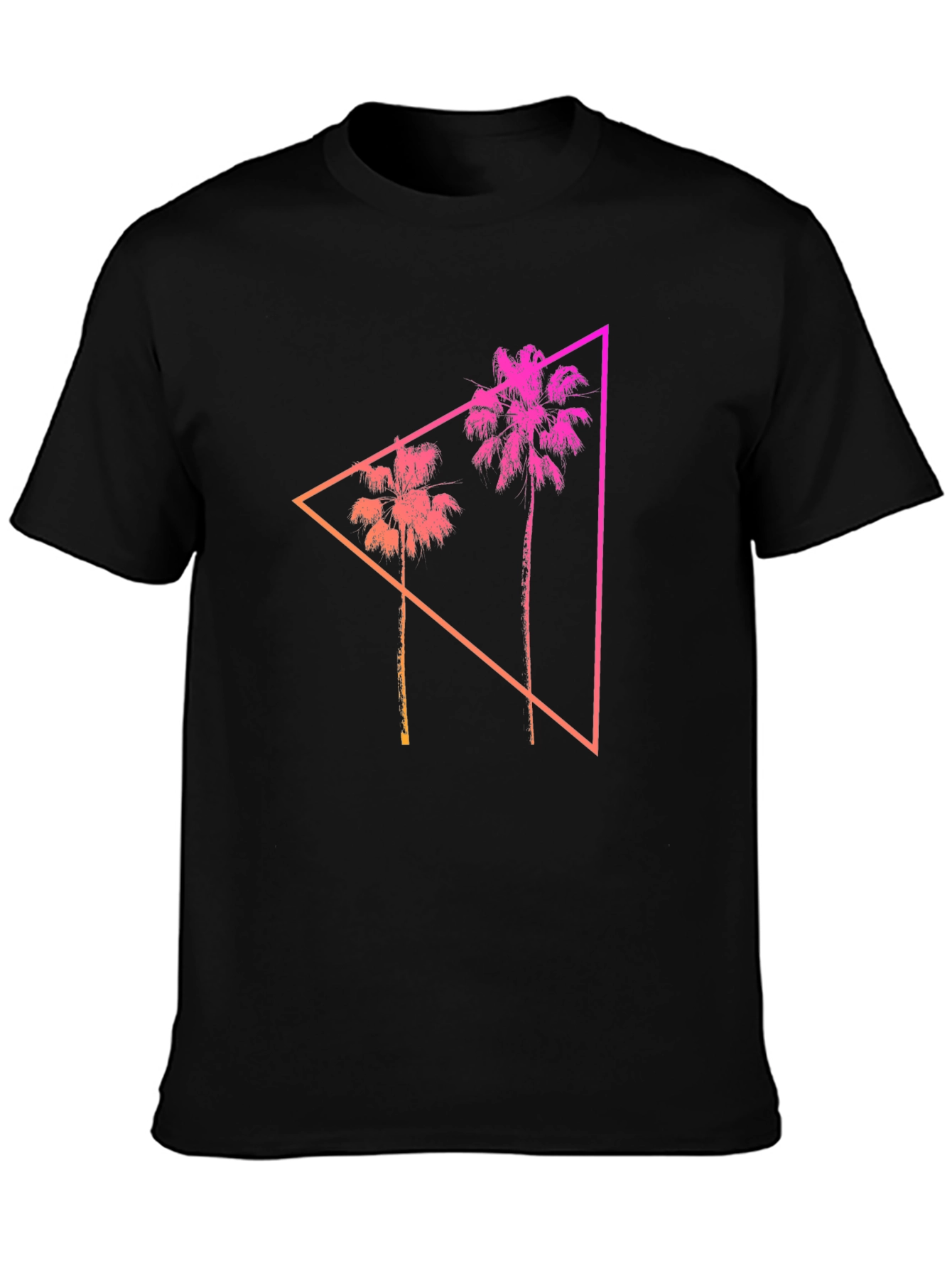 Retro Palm Triangle T-Shirt
