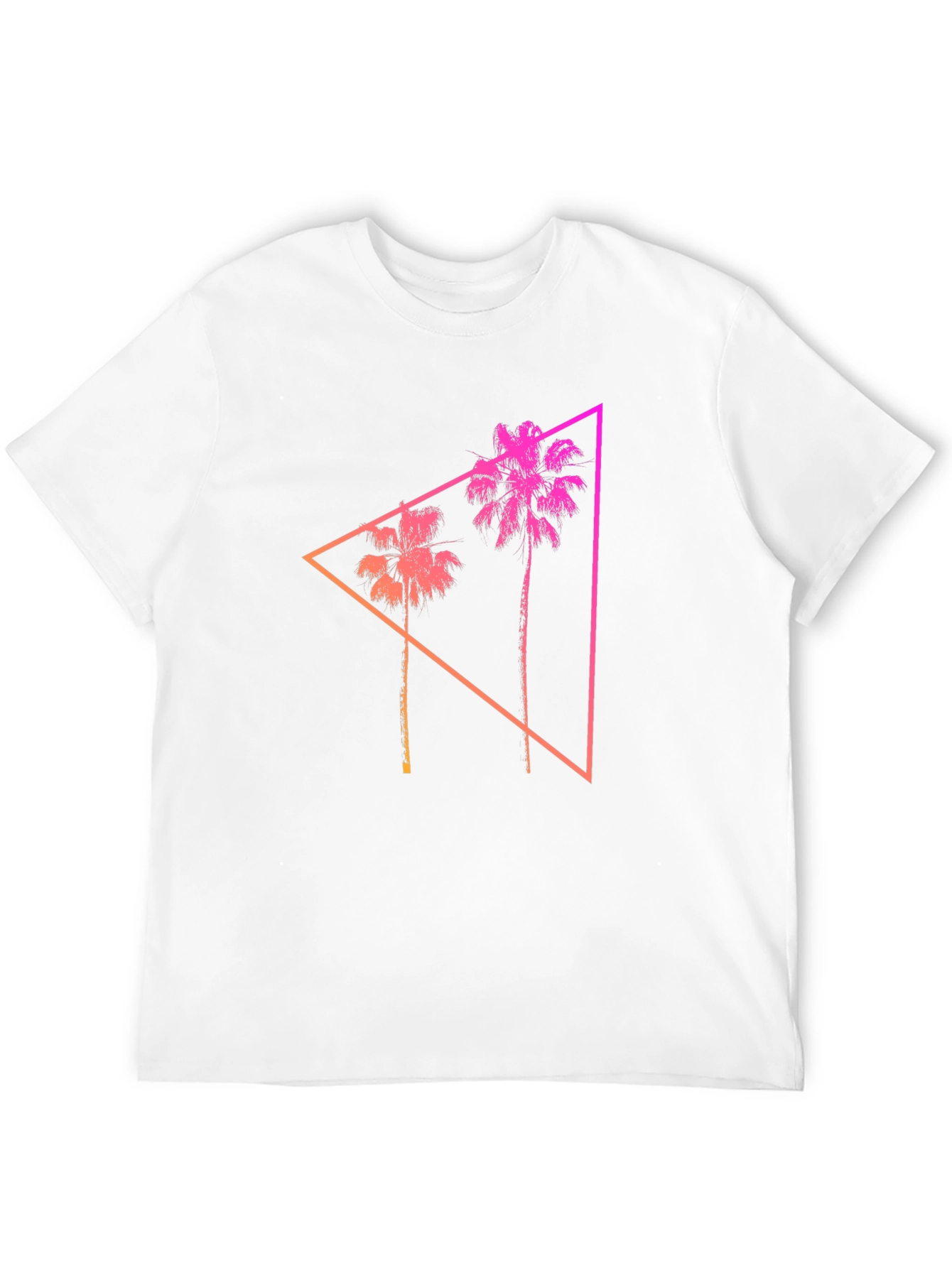 Retro Palm Triangle T-Shirt