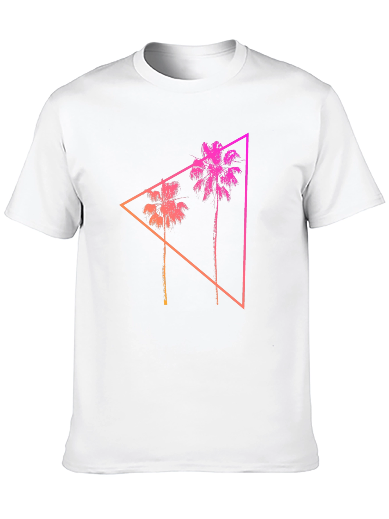 Retro Palm Triangle T-Shirt