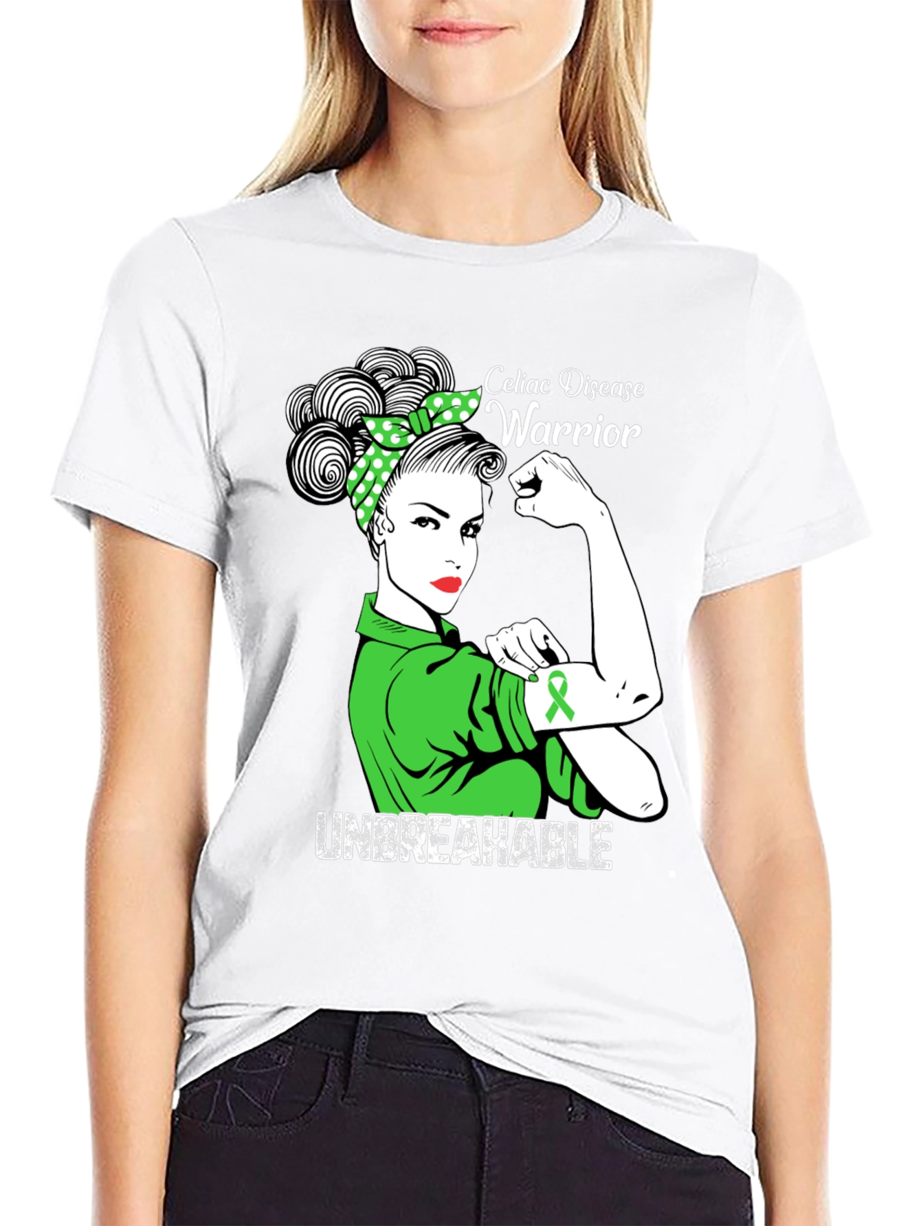 Celiac Disease Warrior T-Shirt - Unbreakable Awareness