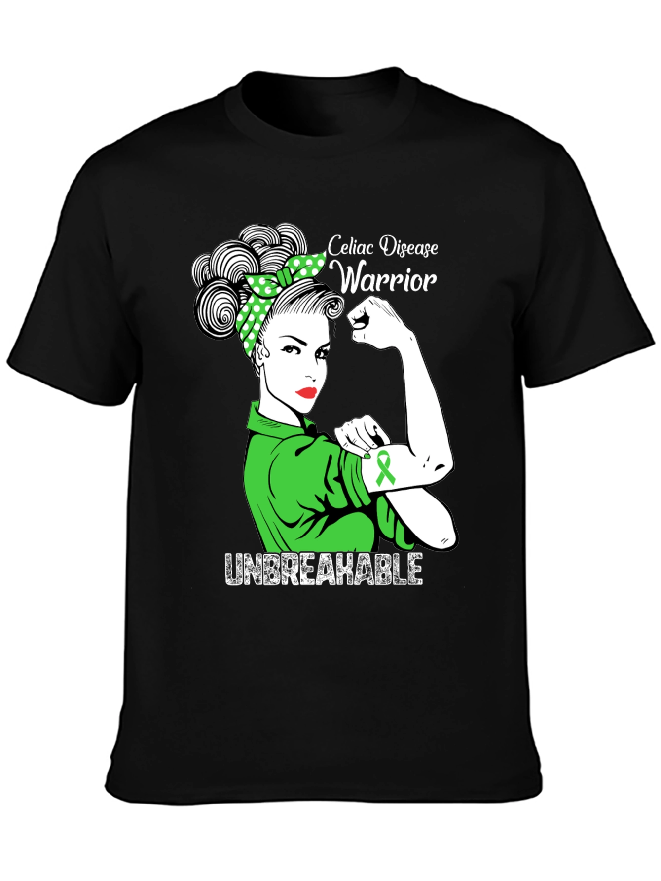 Celiac Disease Warrior T-Shirt - Unbreakable Awareness