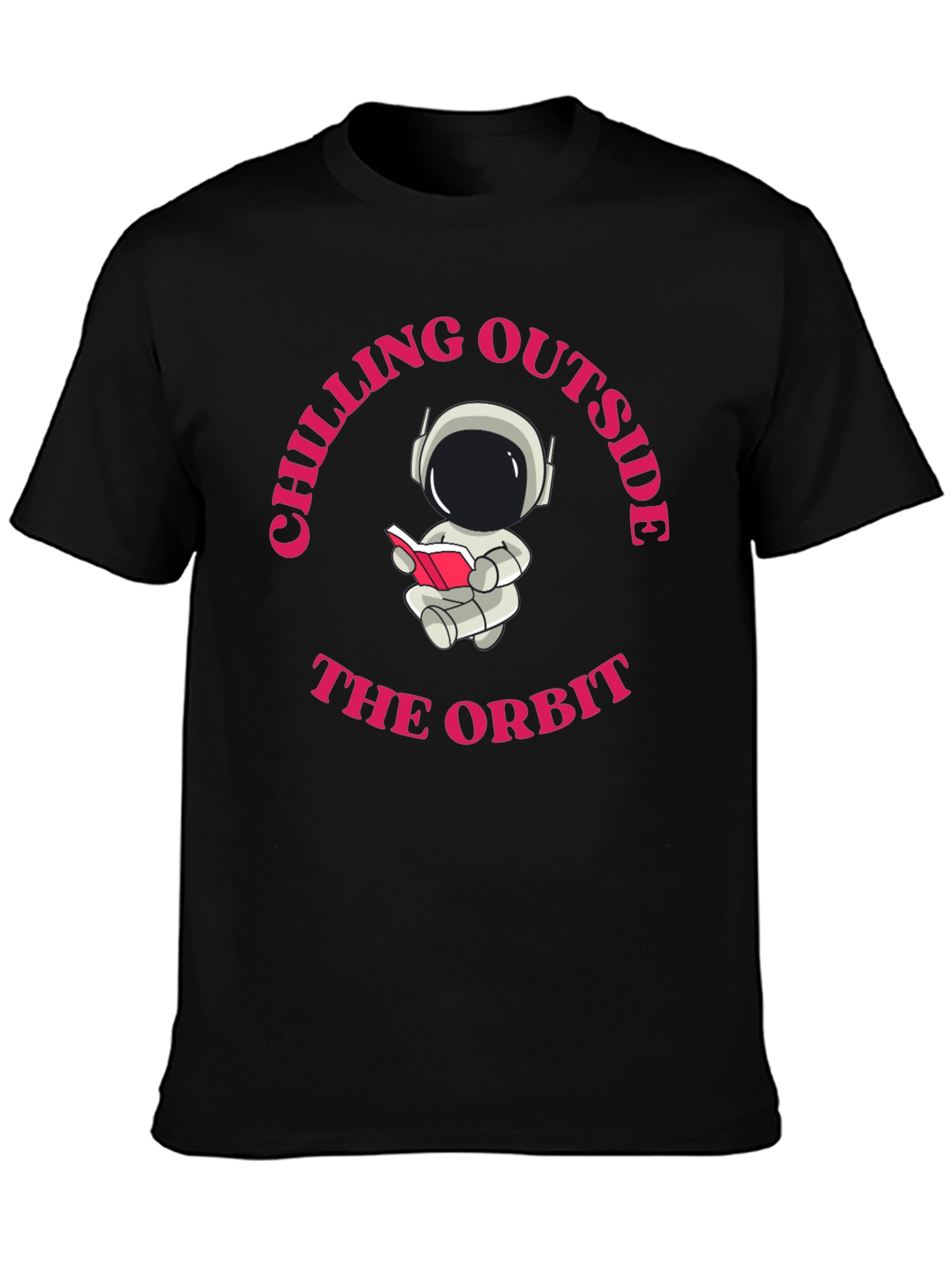 Chilling Outside the Orbit Graphic Tee