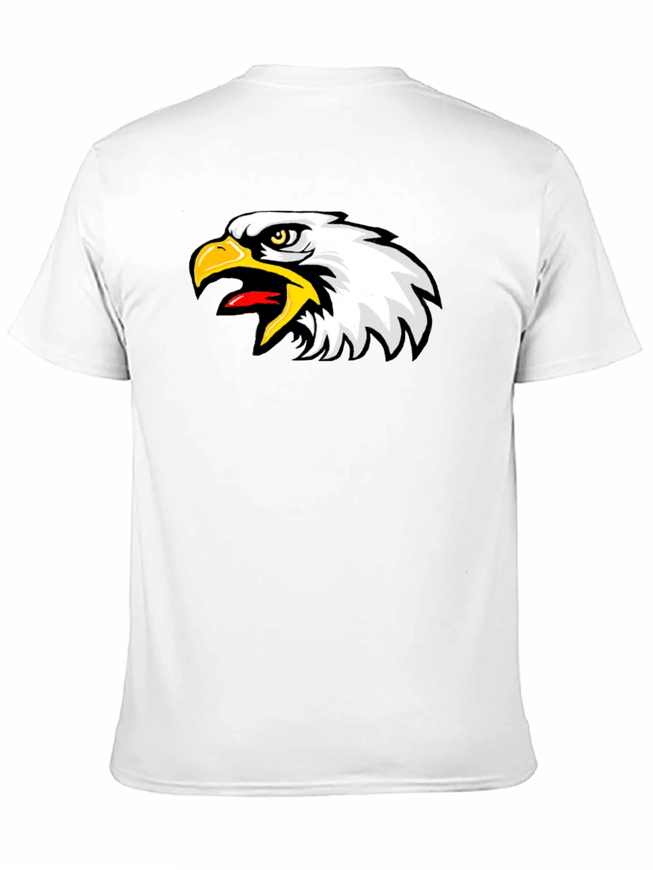 Eagle Graphic Black T-Shirt - Bold Bird Design