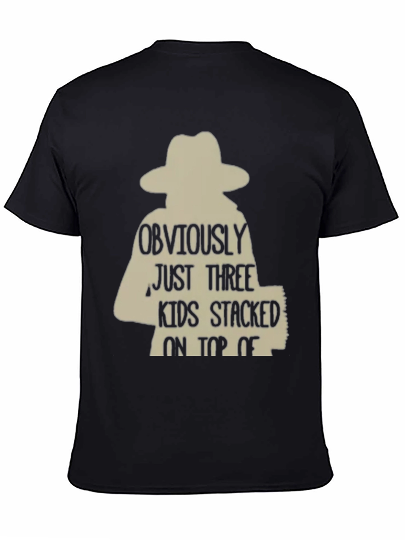 Obviously Three Kids T-Shirt