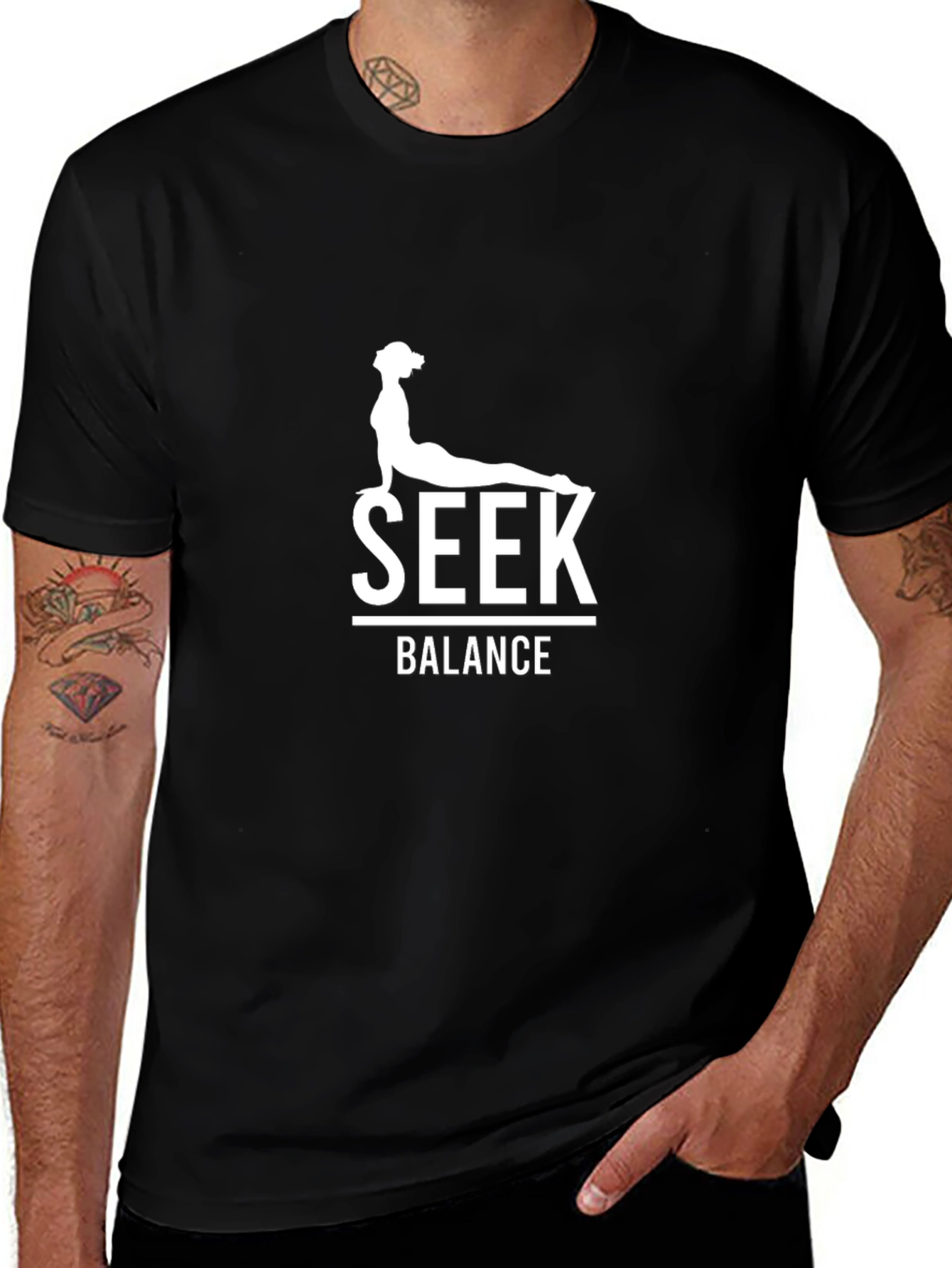 Seek Balance Yoga Graphic Tee