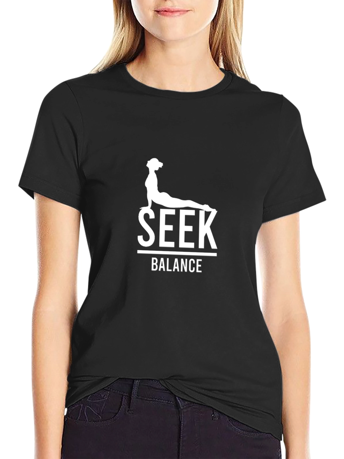 Seek Balance Yoga Graphic Tee