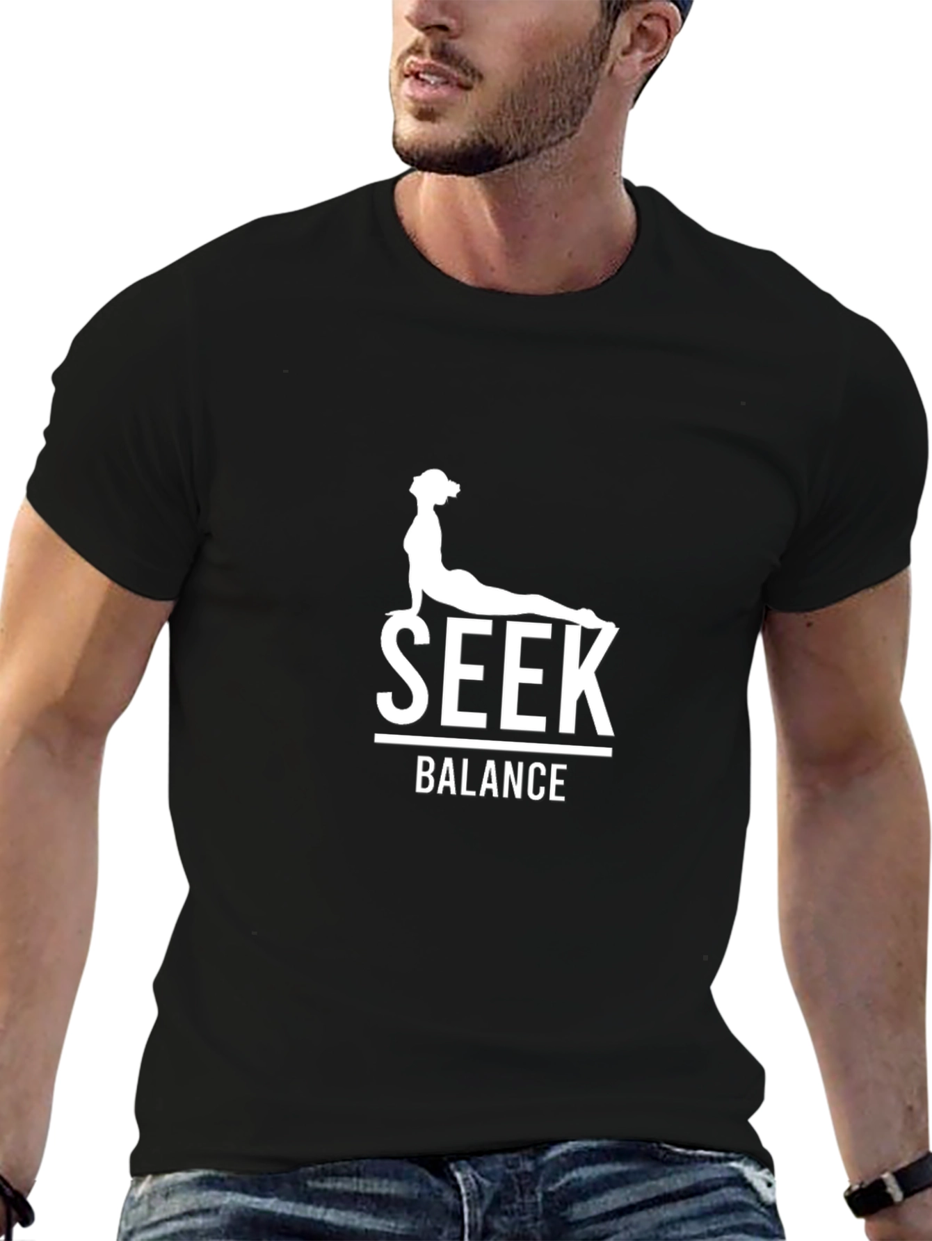 Seek Balance Yoga Graphic Tee