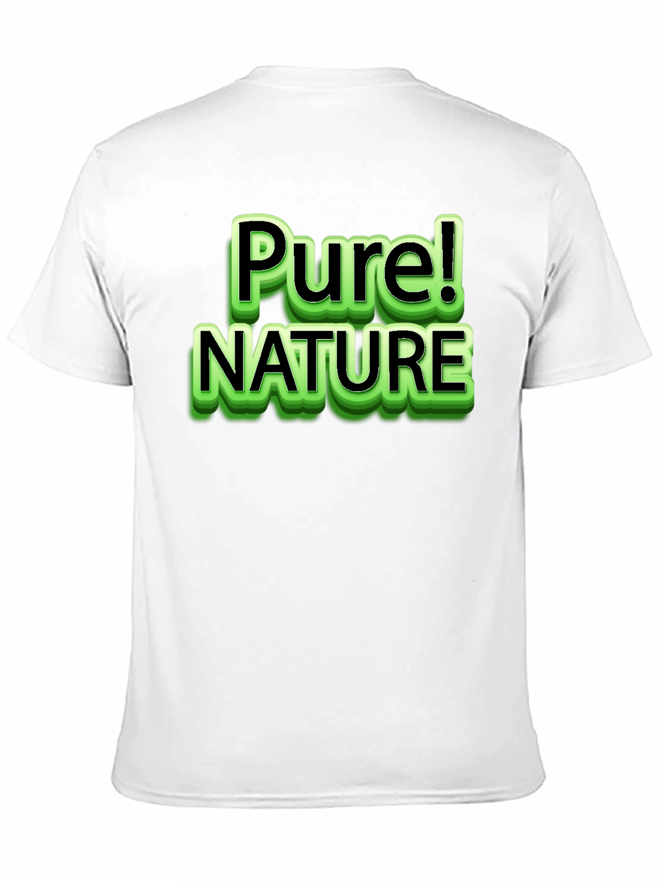 Pure Nature Black T-Shirt