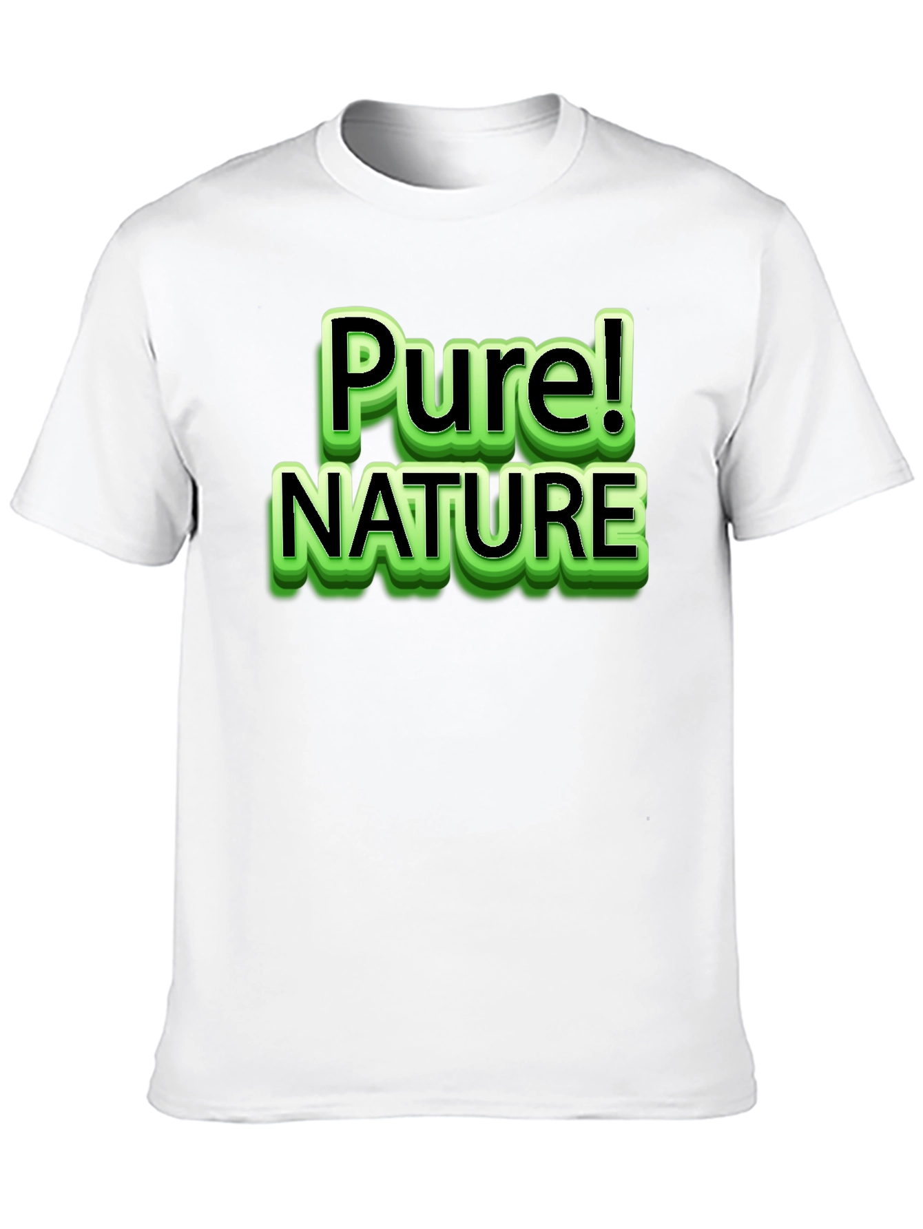 Pure Nature Black T-Shirt