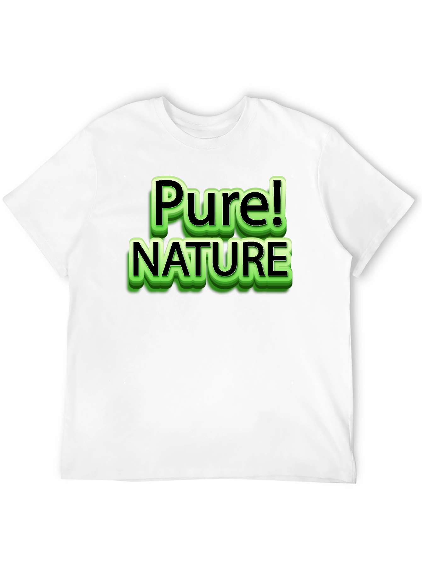 Pure Nature Black T-Shirt