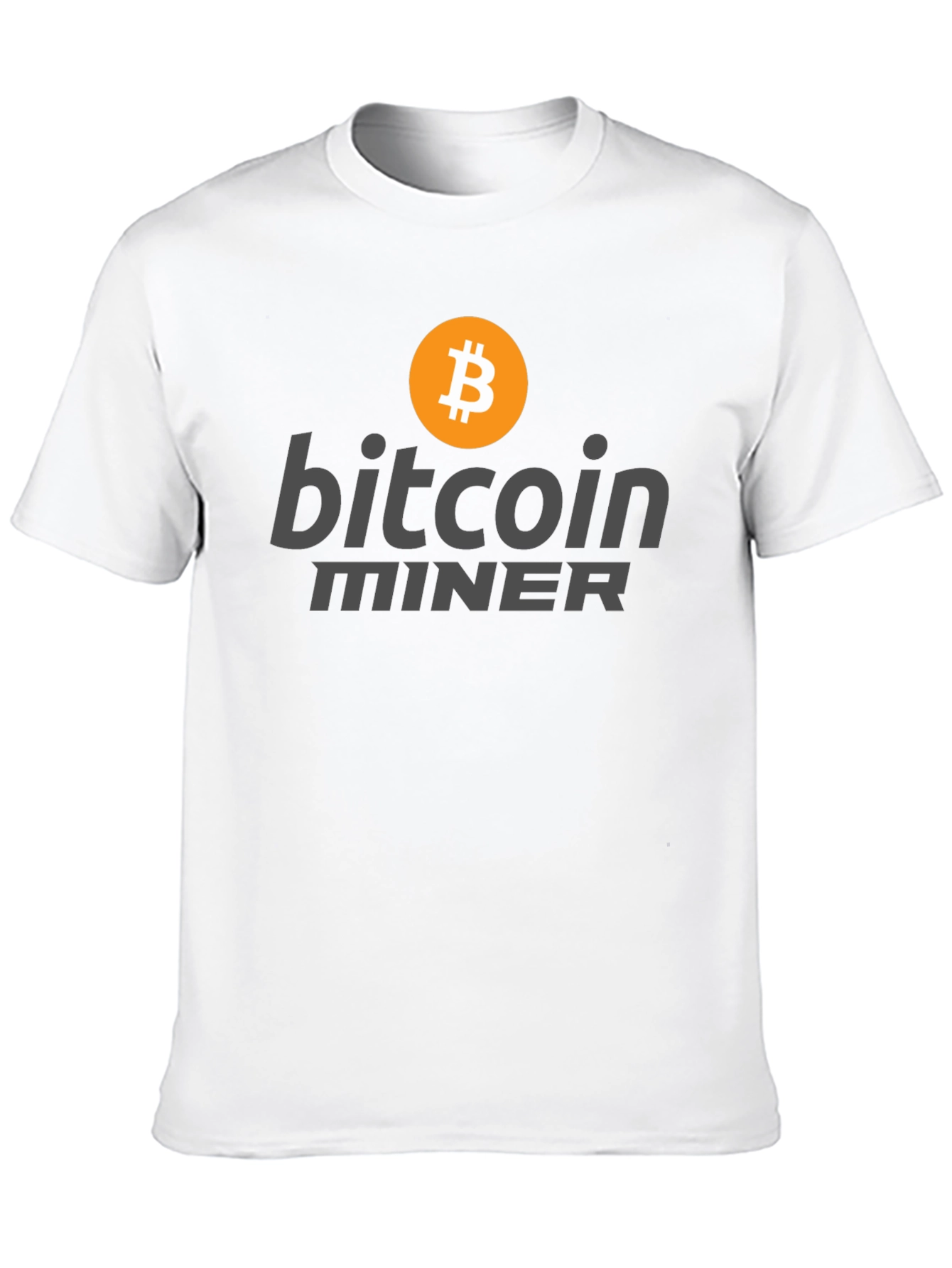 Bitcoin Miner Black T-Shirt - Crypto Currency Tee