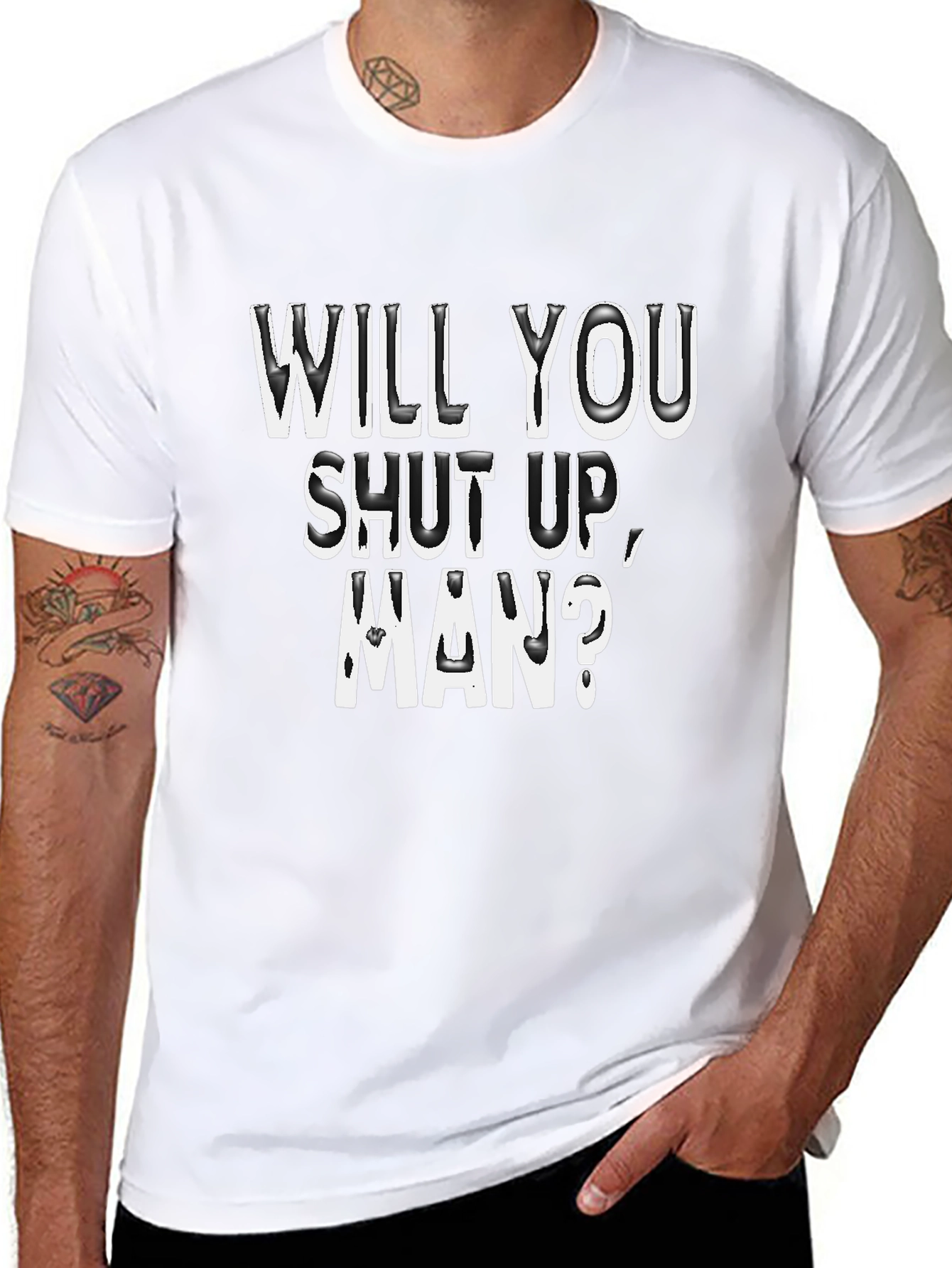 Will You Shut Up Man? Graphic Tee
