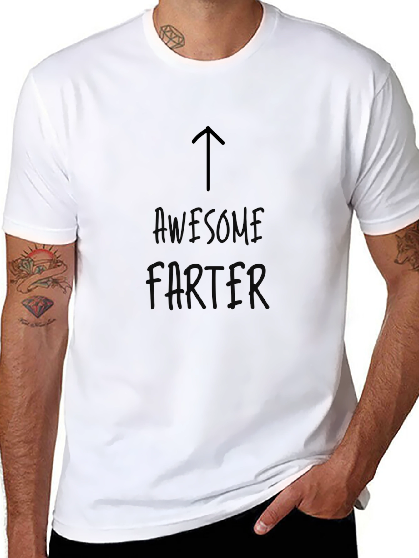 Awesome Farter T-Shirt Funny Novelty Tee