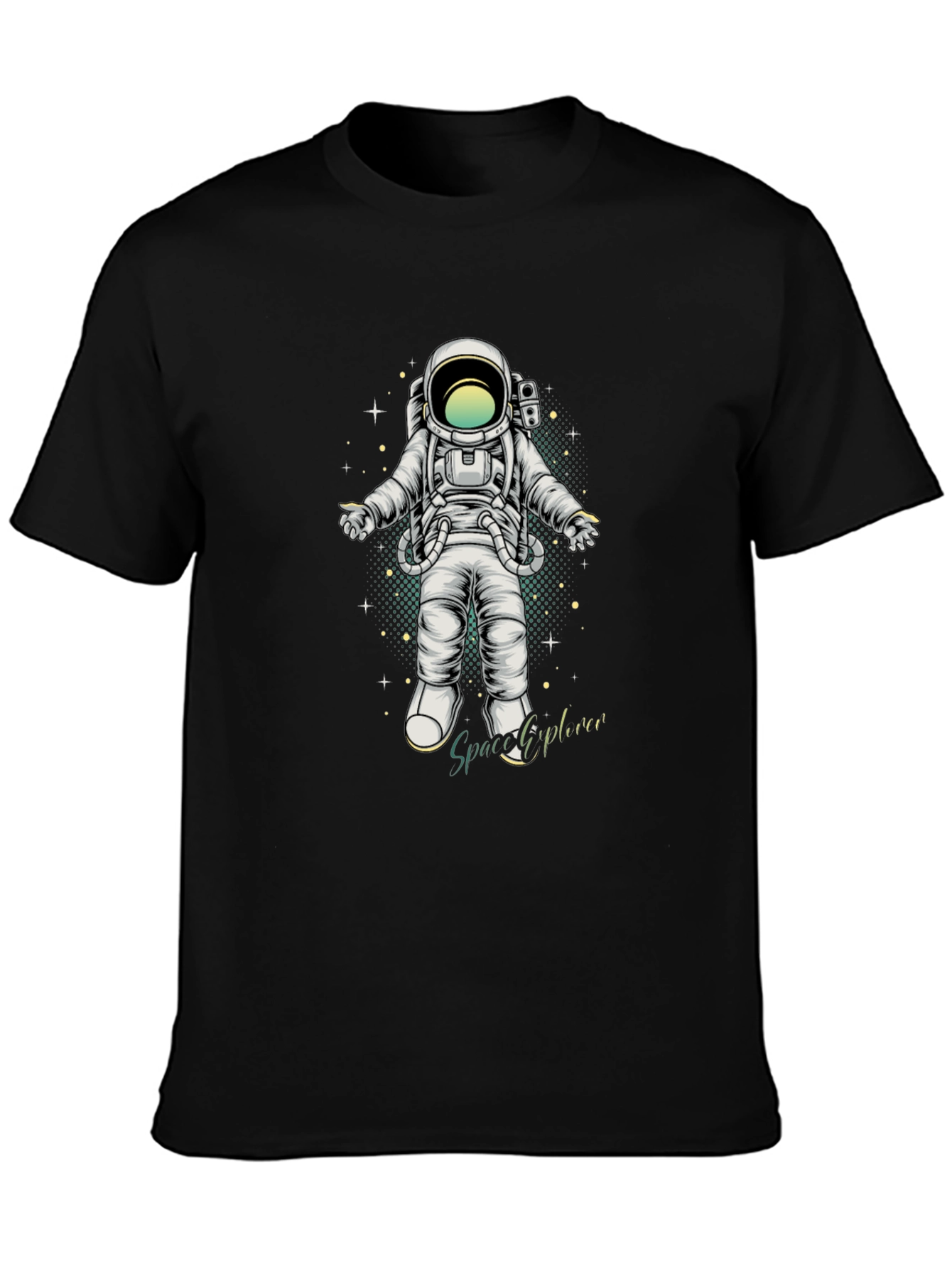 Astronaut Space Explorer Graphic T-Shirt