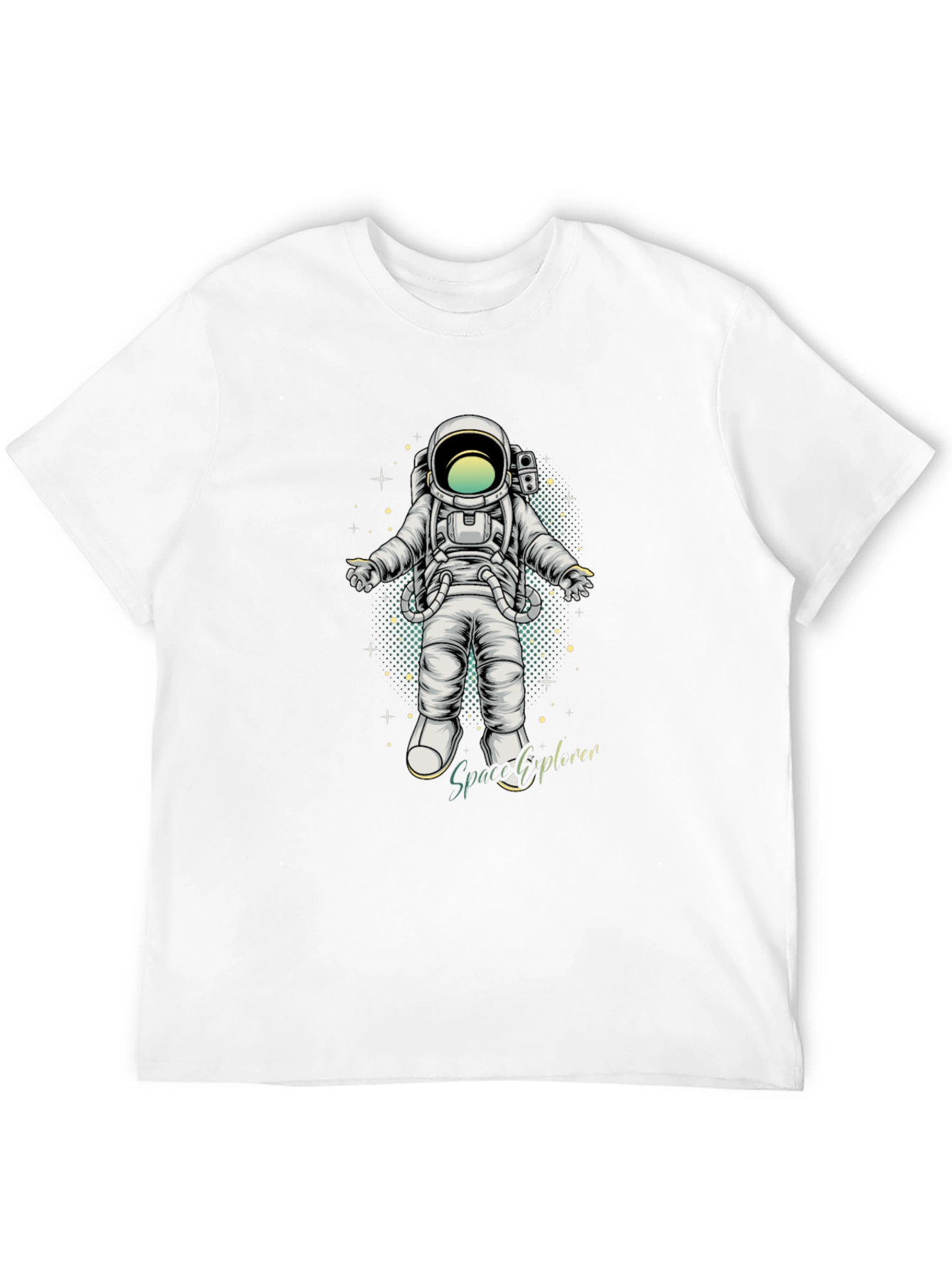 Astronaut Space Explorer Graphic T-Shirt