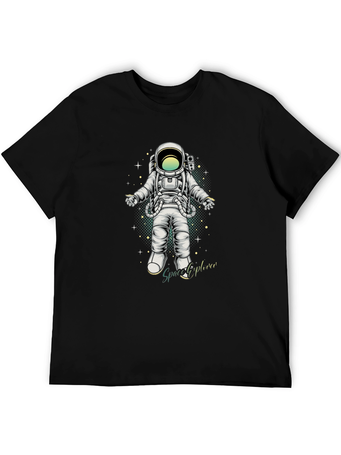 Astronaut Space Explorer Graphic T-Shirt