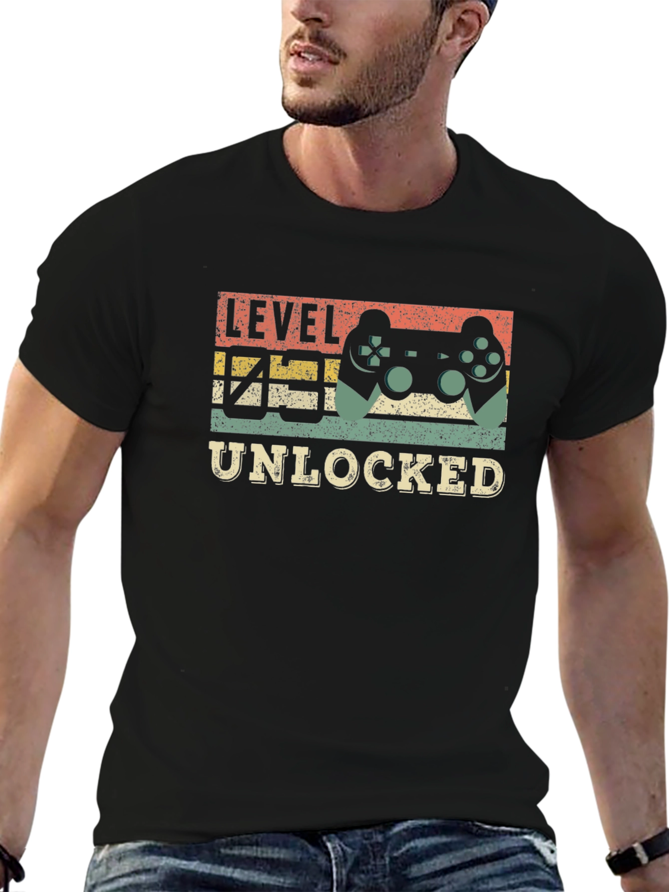 Level 43 Unlocked Gamer T-Shirt