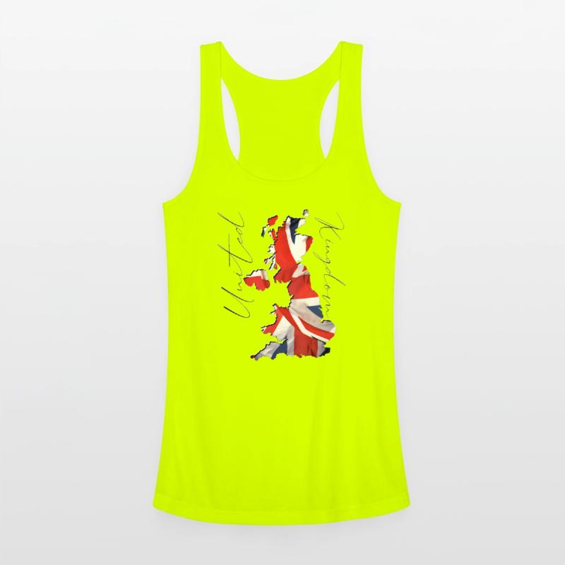 UK Flag in UK Map EN