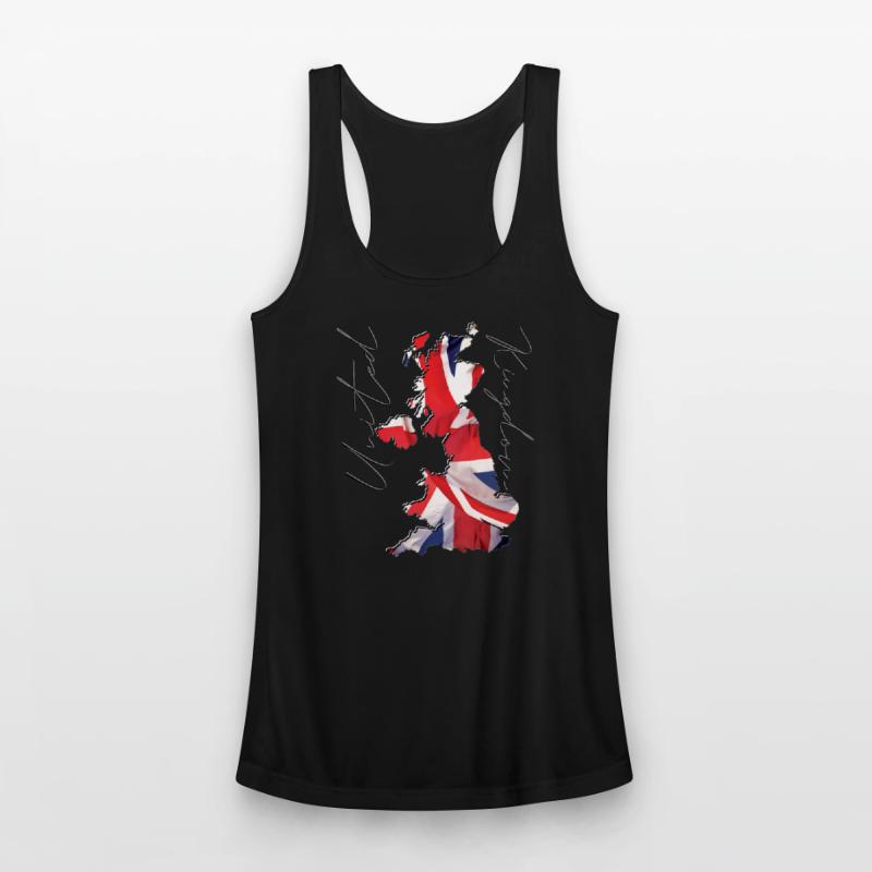 UK Flag in UK Map EN