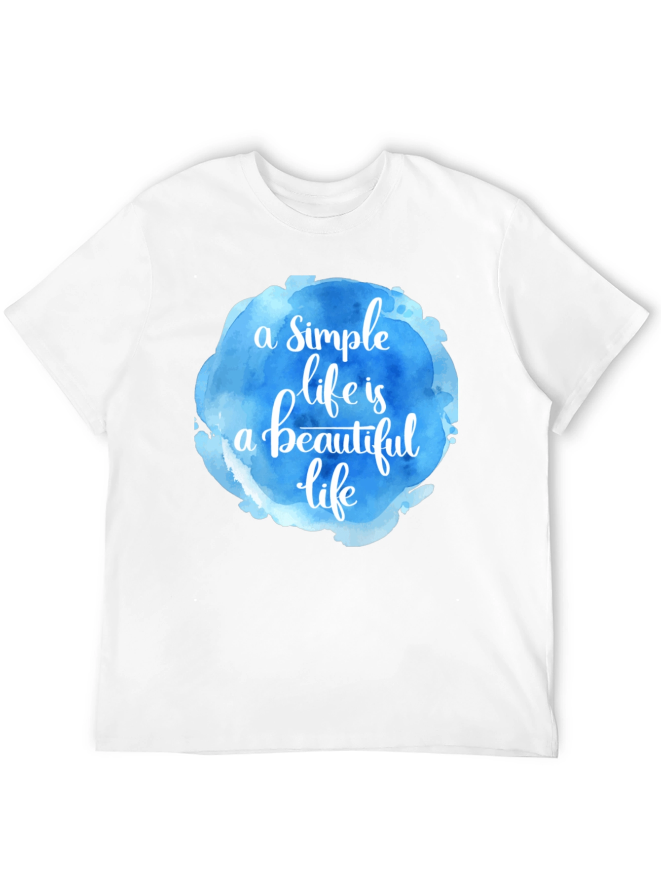Simple Life Graphic Tee - Beautiful Life T-Shirt