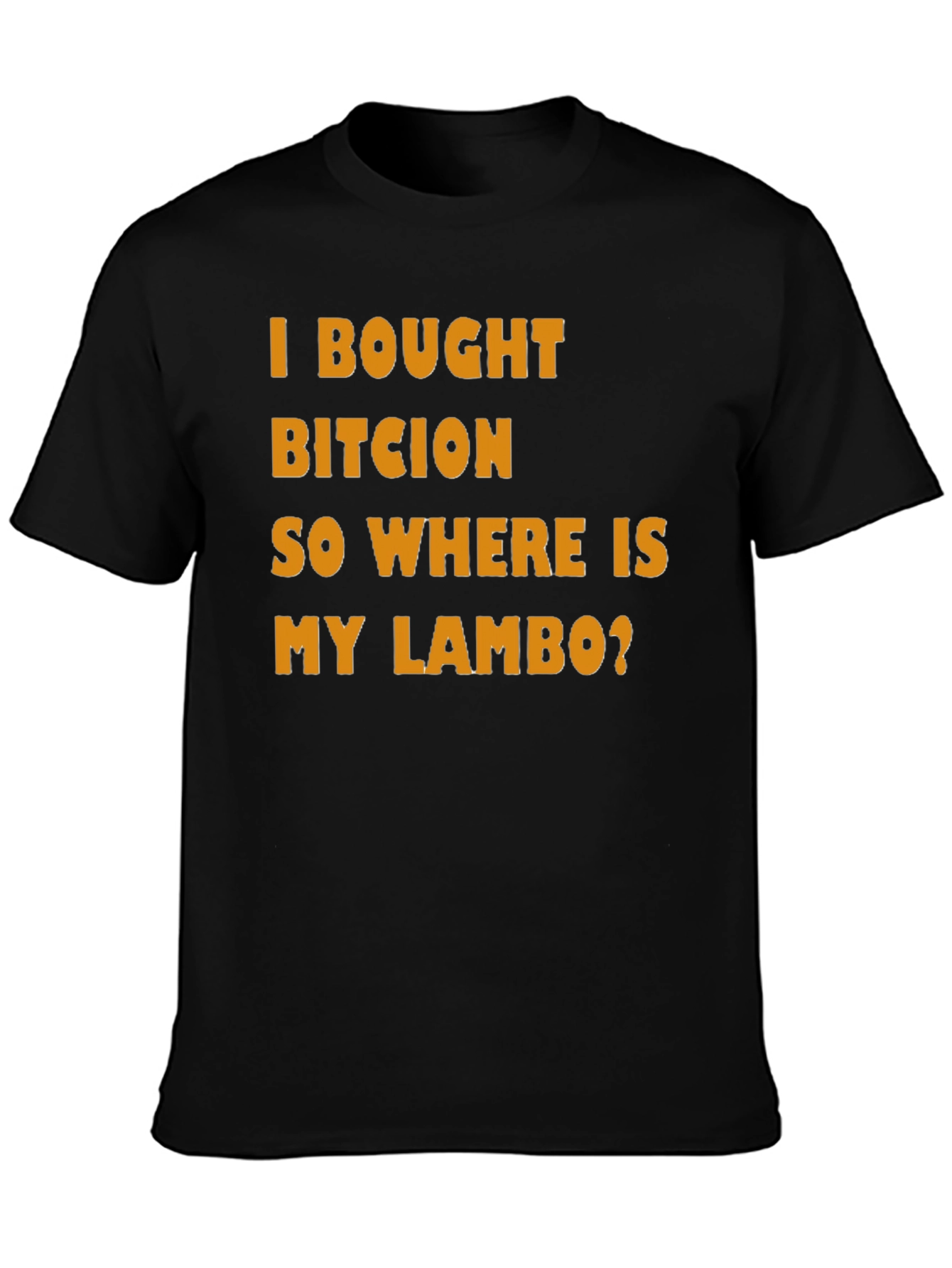 Bitcoin Lambo T-Shirt Crypto Investor Tee