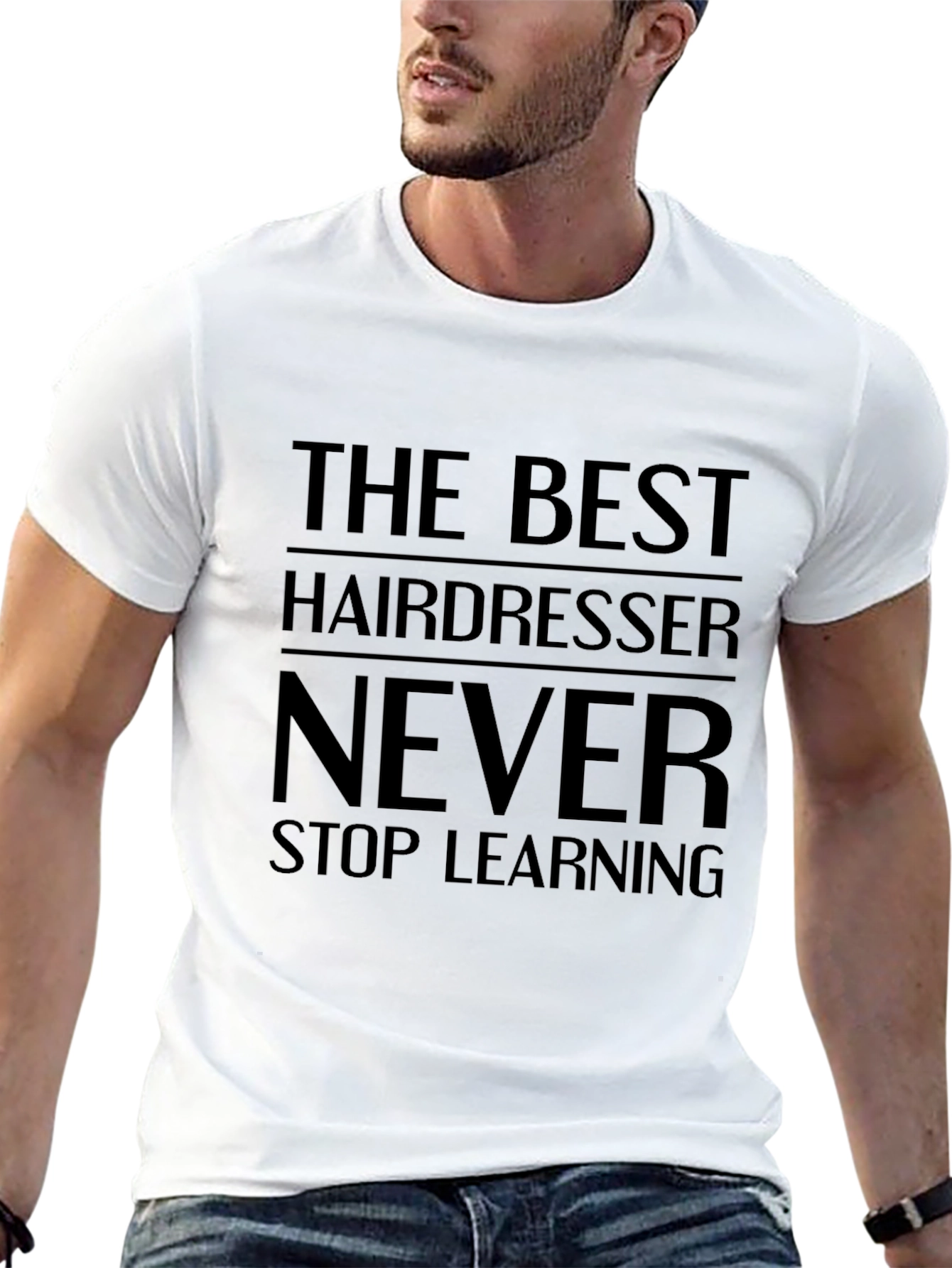 Hairdresser Never Stop Learning T-Shirt