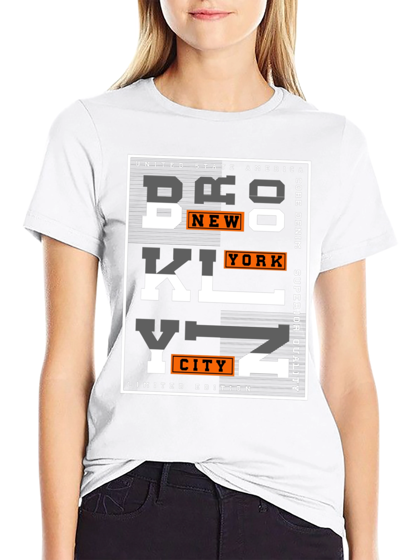 Brooklyn Graphic Print Mens T-Shirt