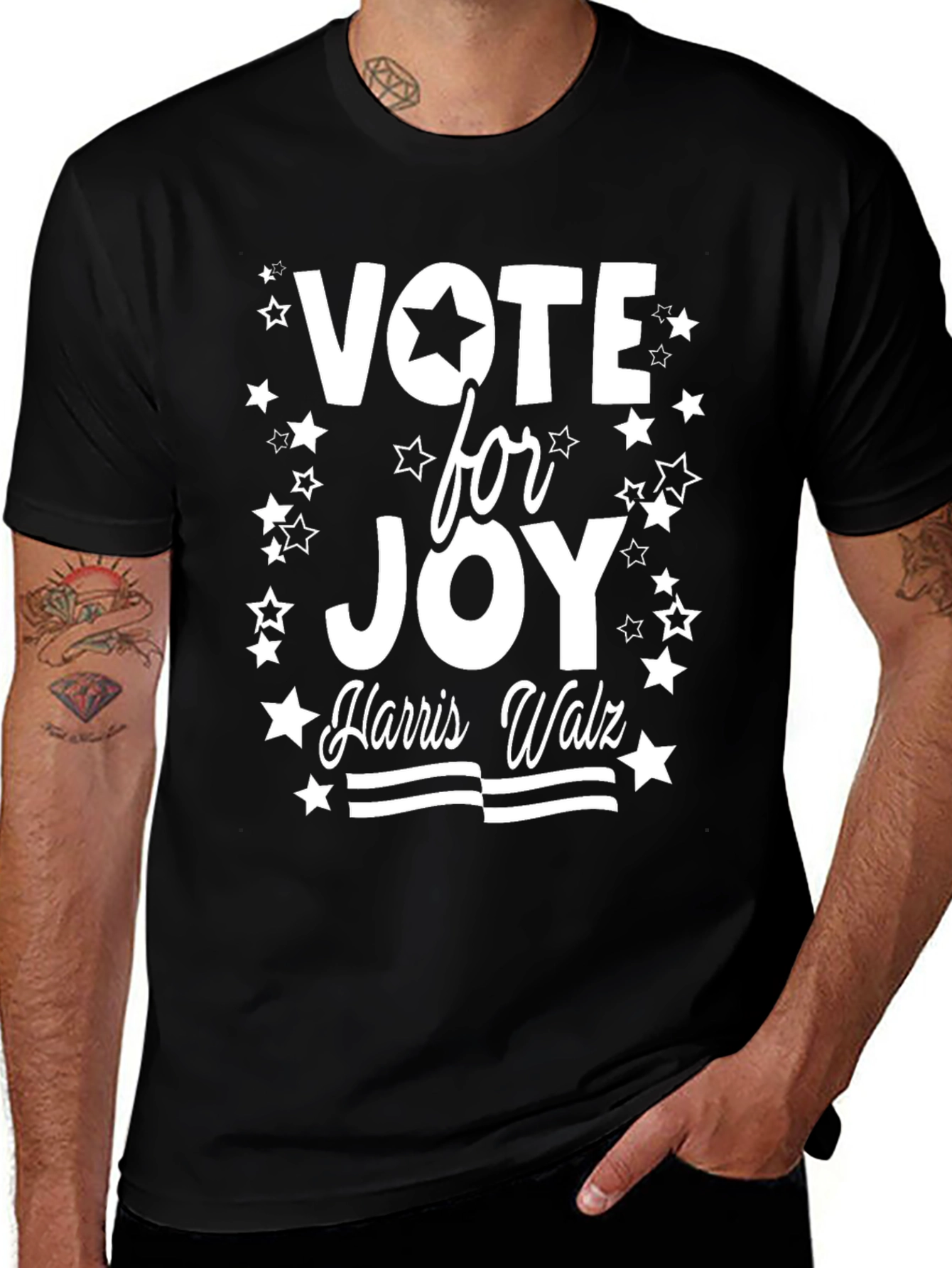 Vote for Joy Harris Walz Graphic T-Shirt