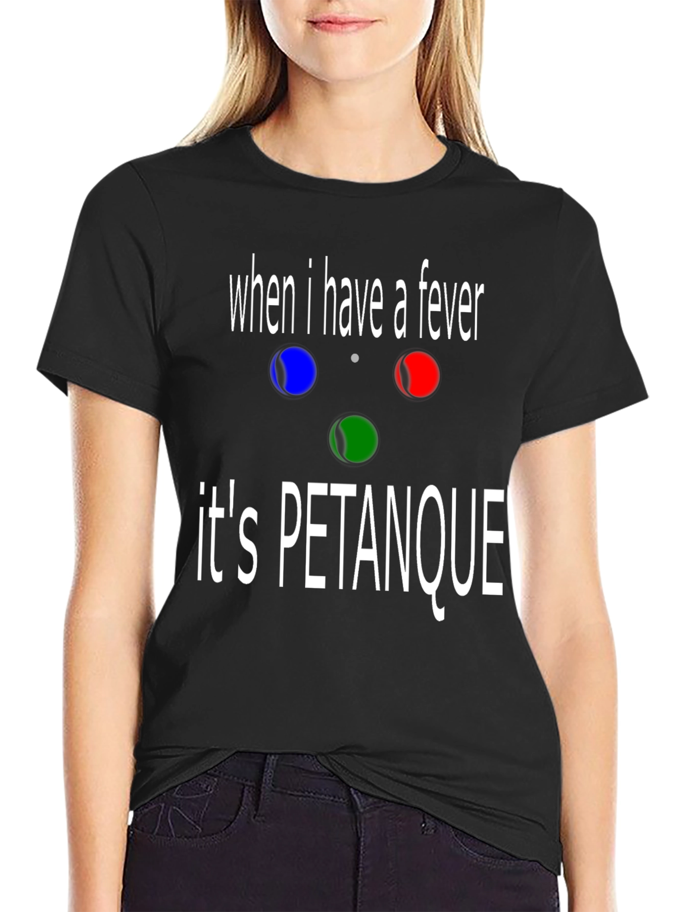 Petanque T-Shirt Fever Joke Tee