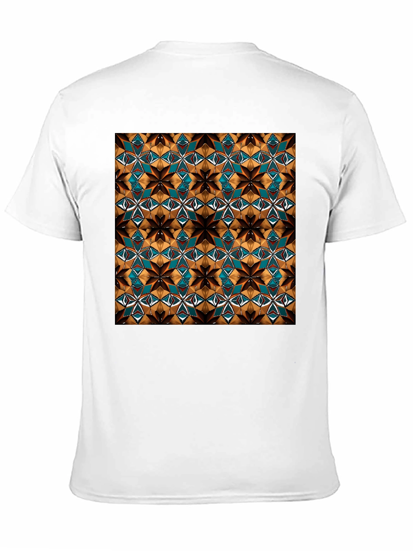 Geometric Pattern Tee - Unique Style Premium Comfort