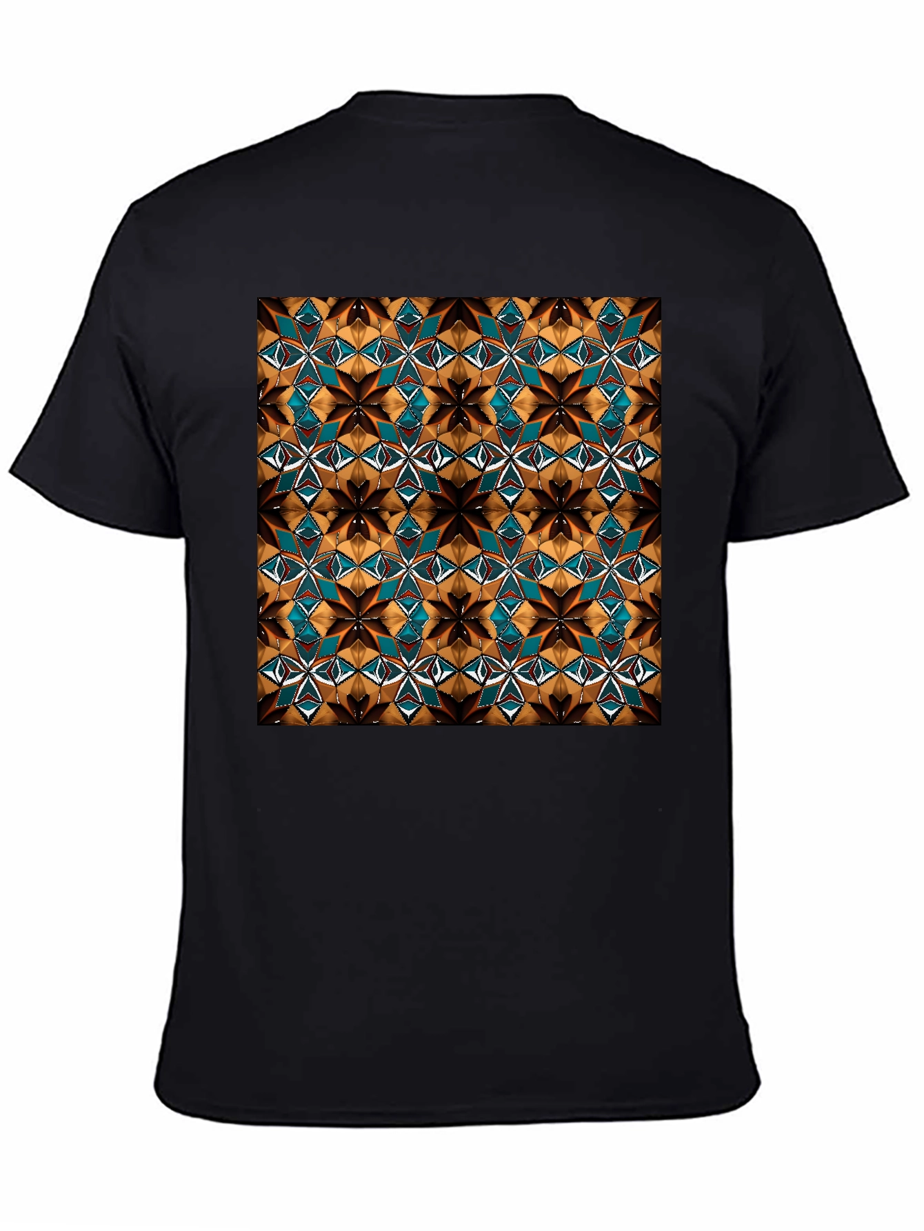 Geometric Pattern Tee - Unique Style Premium Comfort