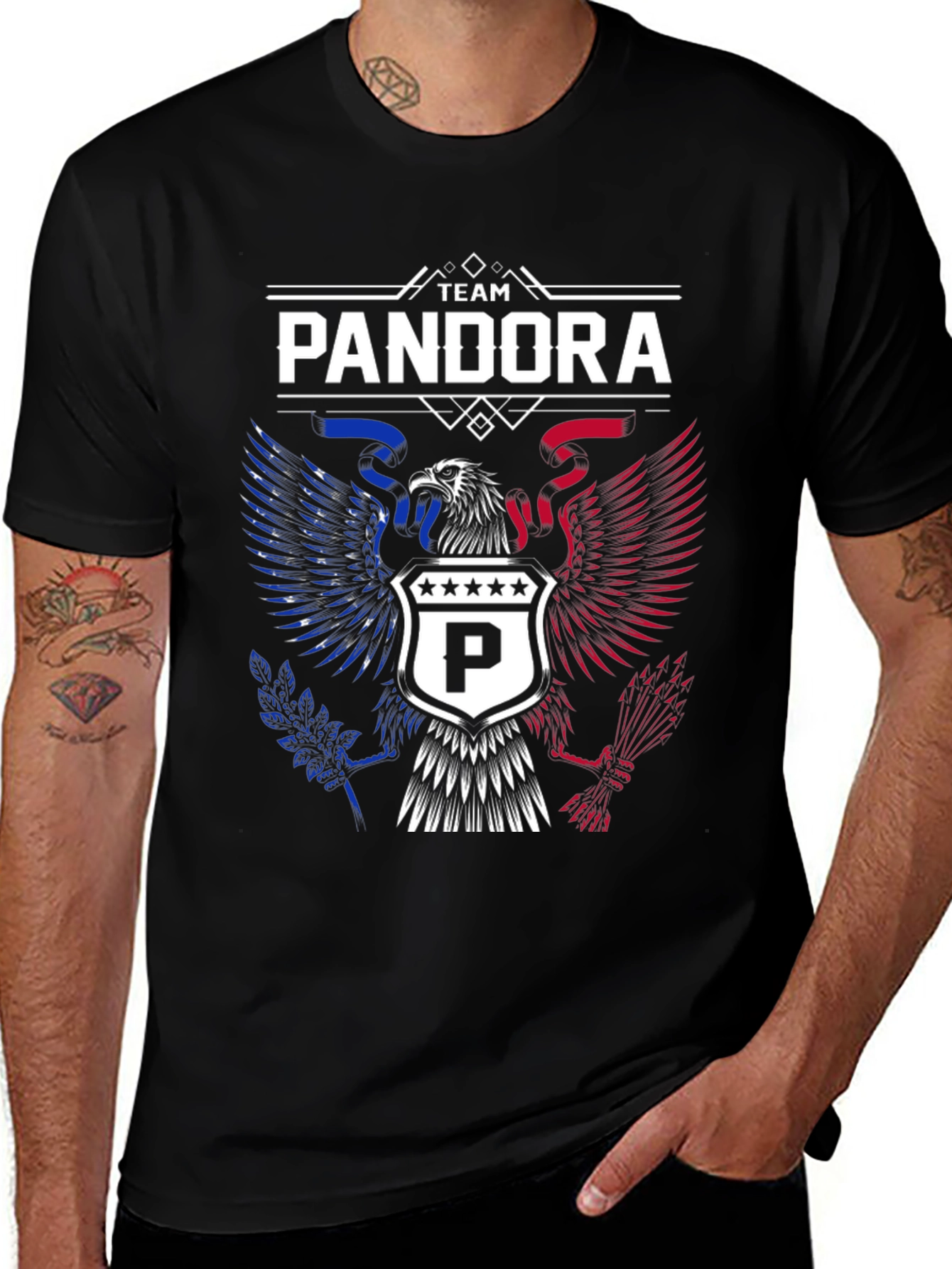 Team Pandora Eagle Crest T-Shirt