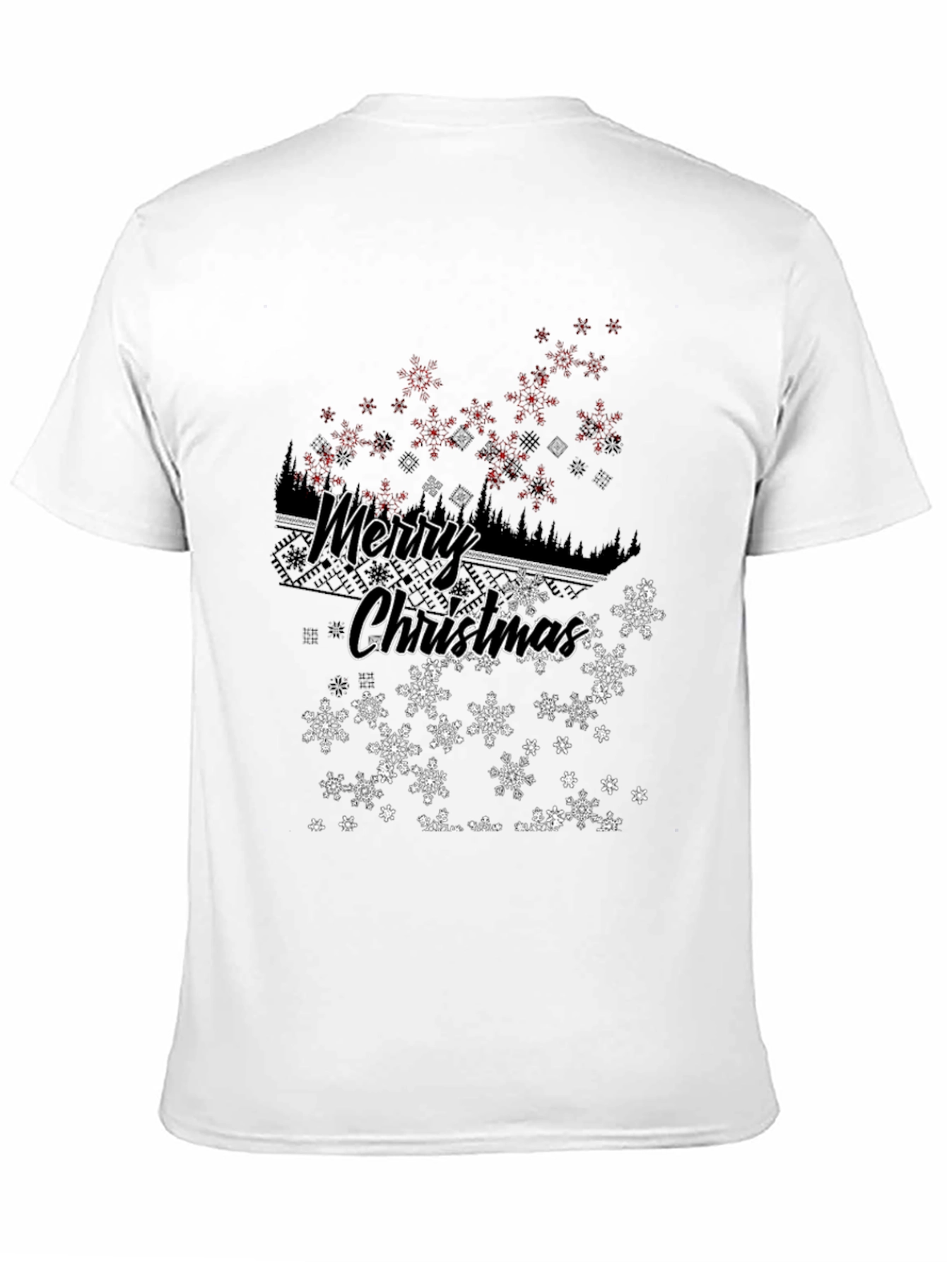 Merry Christmas Snowflake T-Shirt