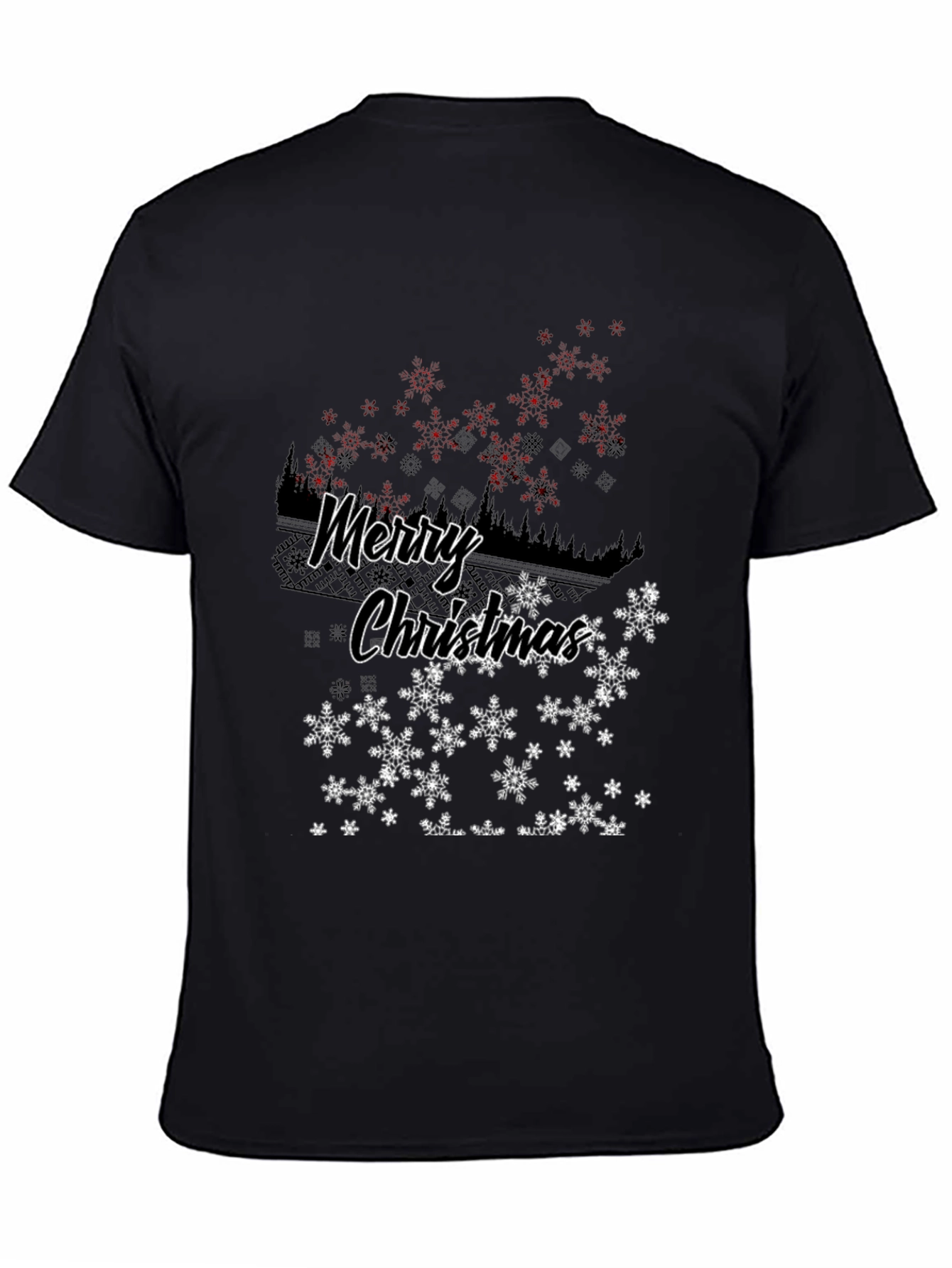 Merry Christmas Snowflake T-Shirt