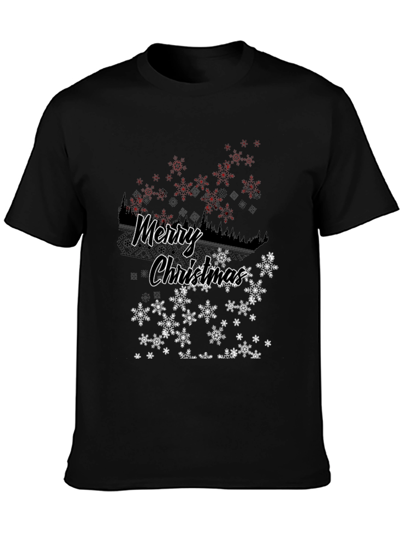 Merry Christmas Snowflake T-Shirt