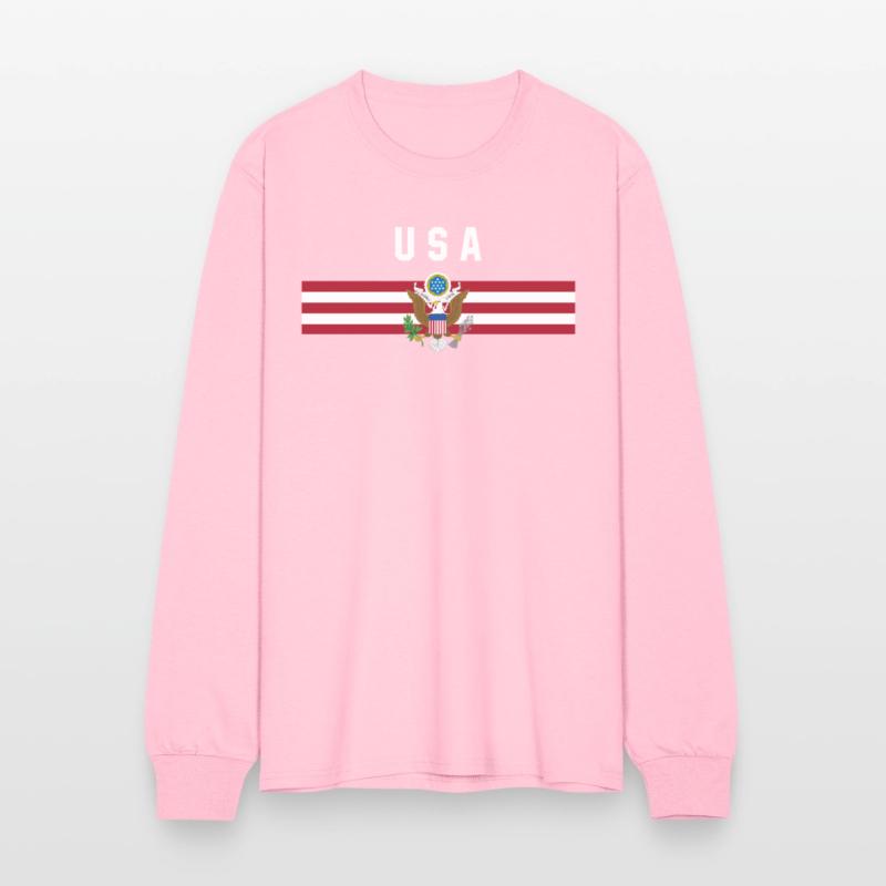 USA - flag and coat of arms