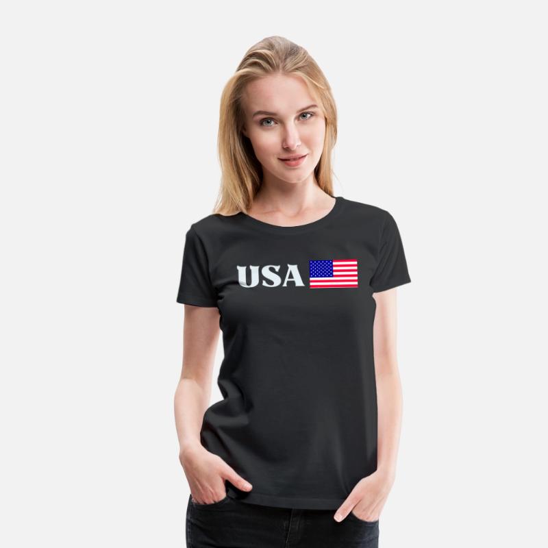 USA Flag T-Shirt | Bold American Pride Design
