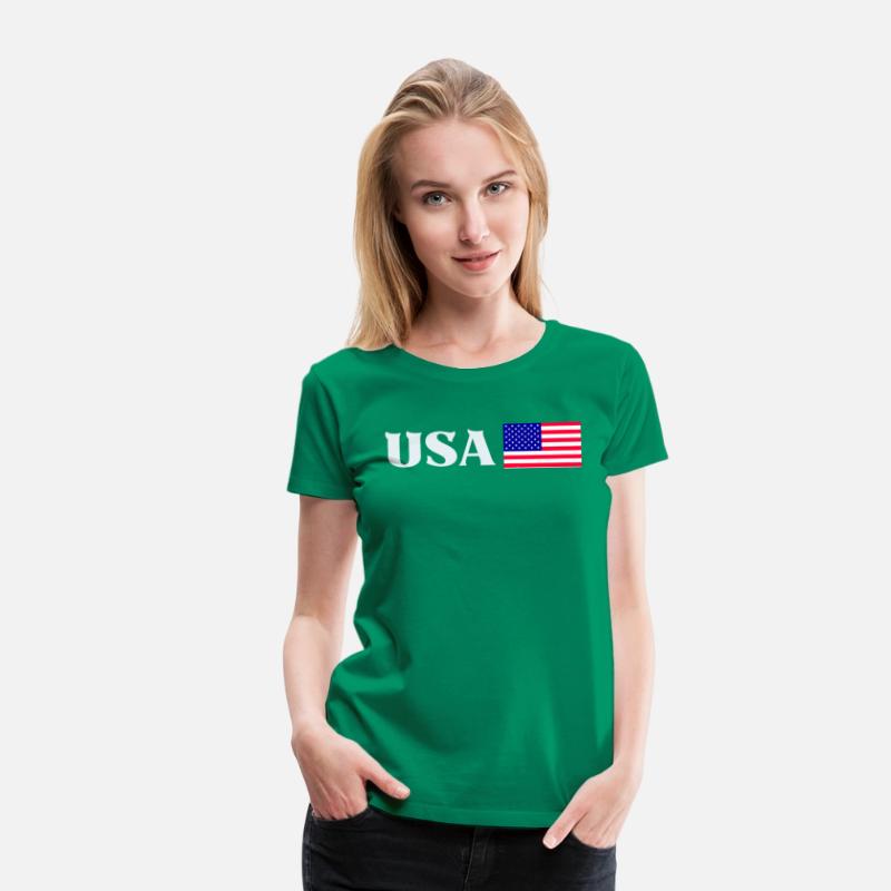 USA Flag T-Shirt | Bold American Pride Design