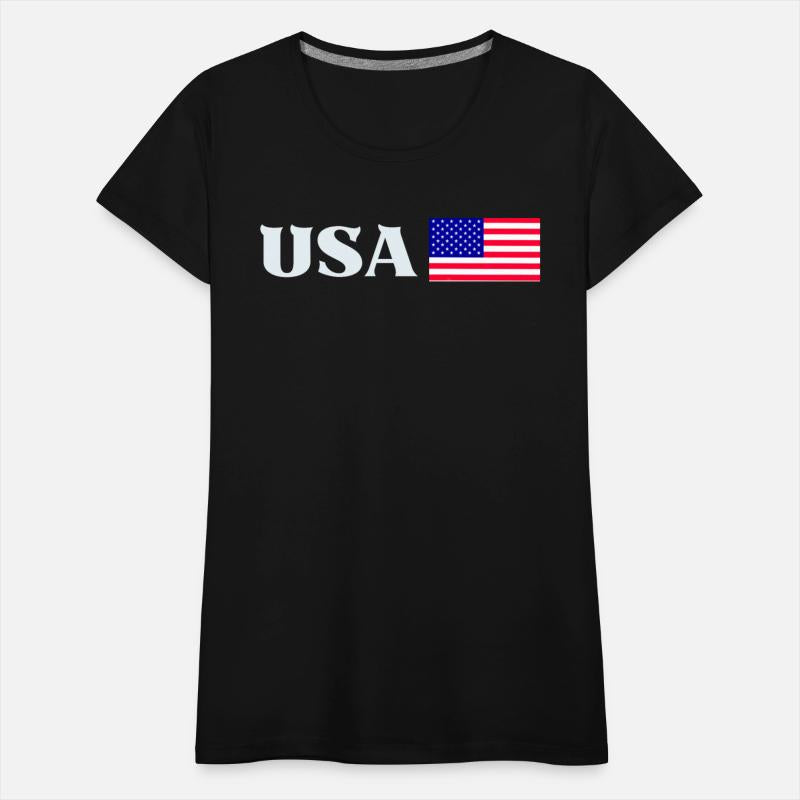 USA Flag T-Shirt | Bold American Pride Design