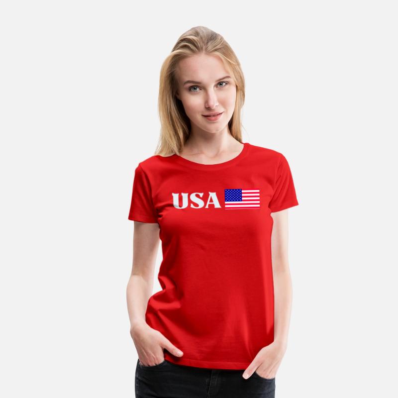 USA Flag T-Shirt | Bold American Pride Design