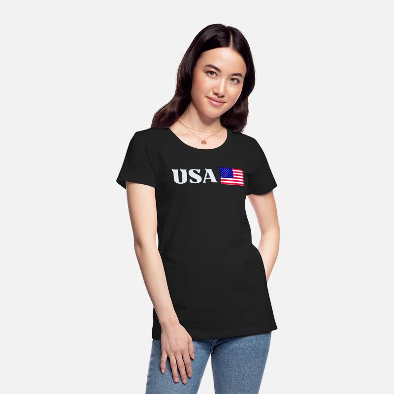 USA Flag T-Shirt | Bold American Pride Design