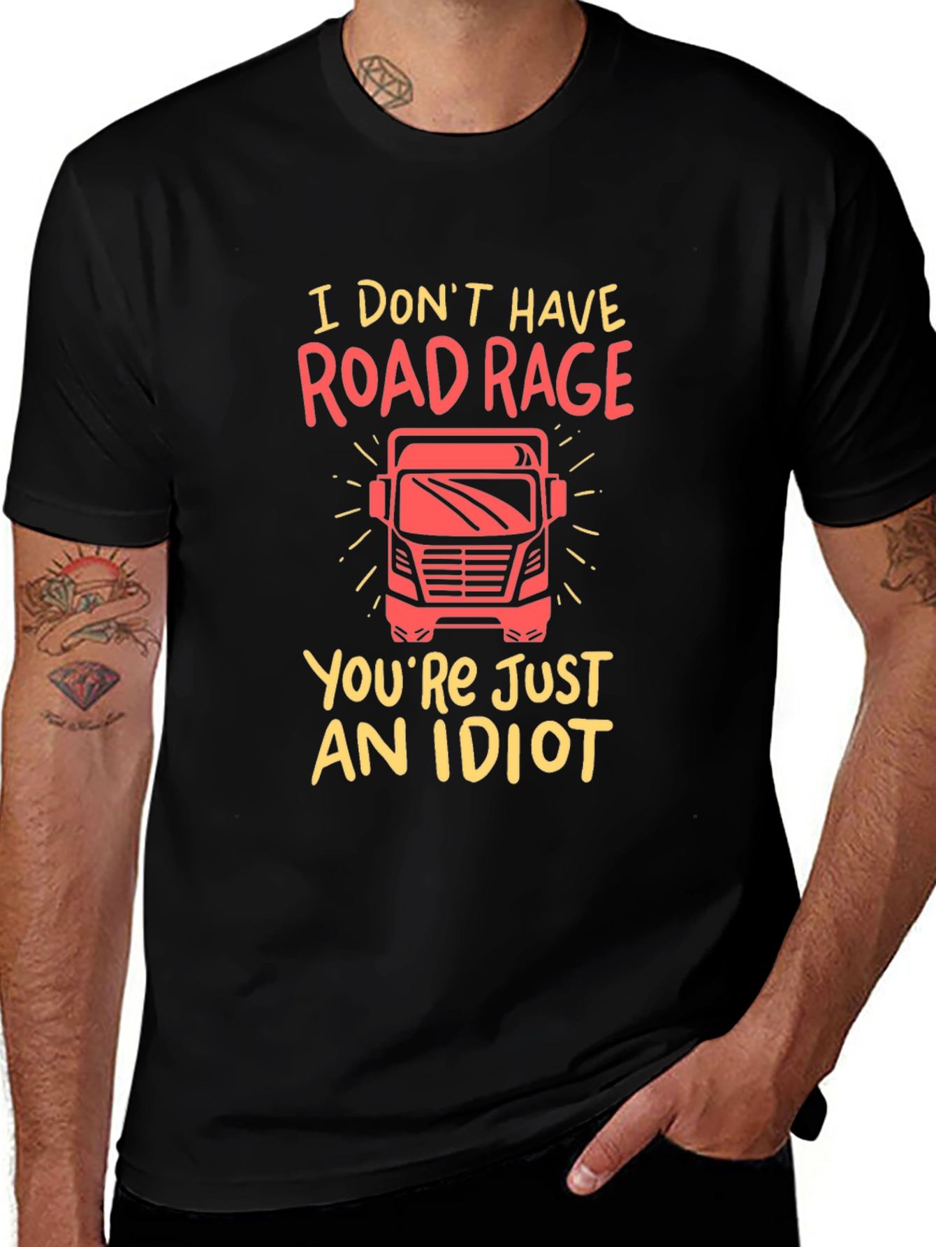 Road Rage Trucker T-Shirt