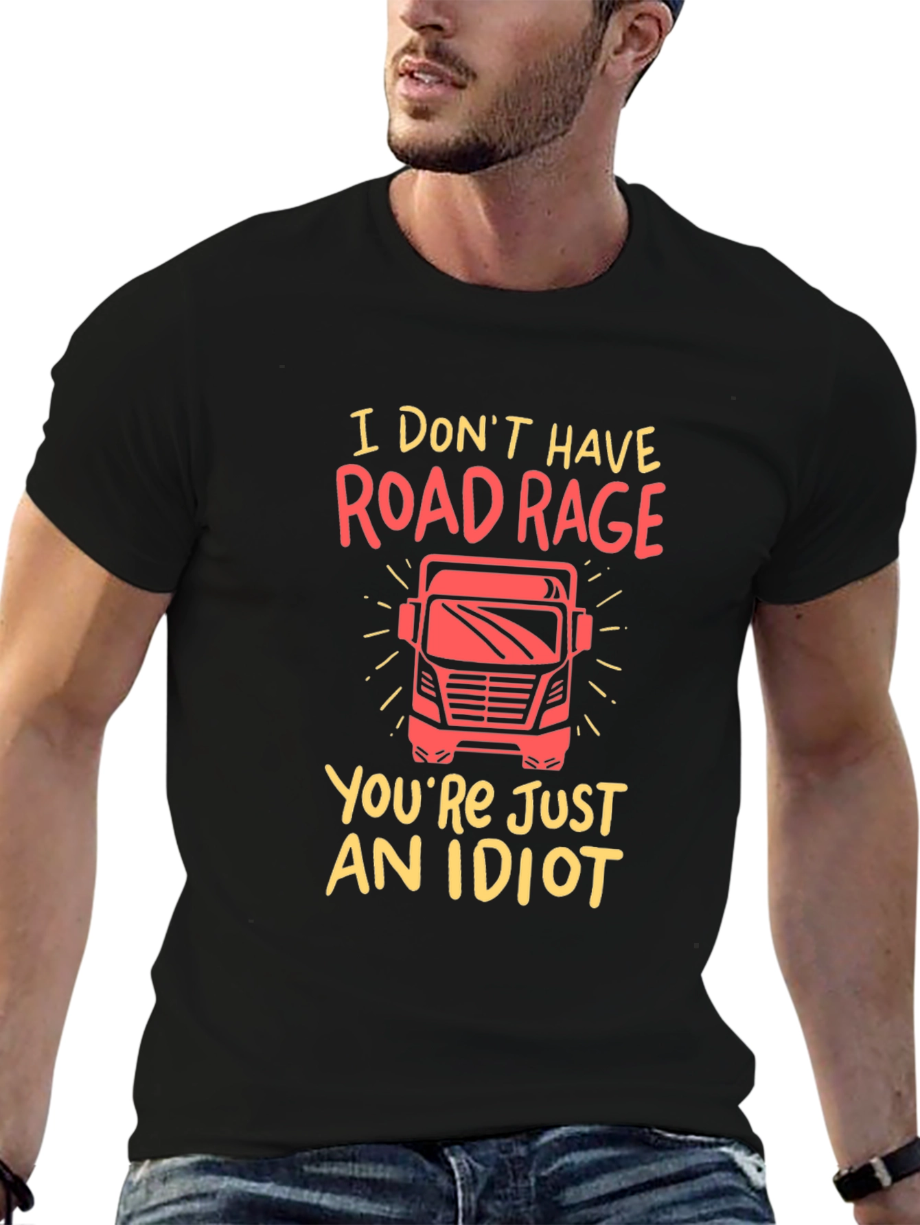 Road Rage Trucker T-Shirt