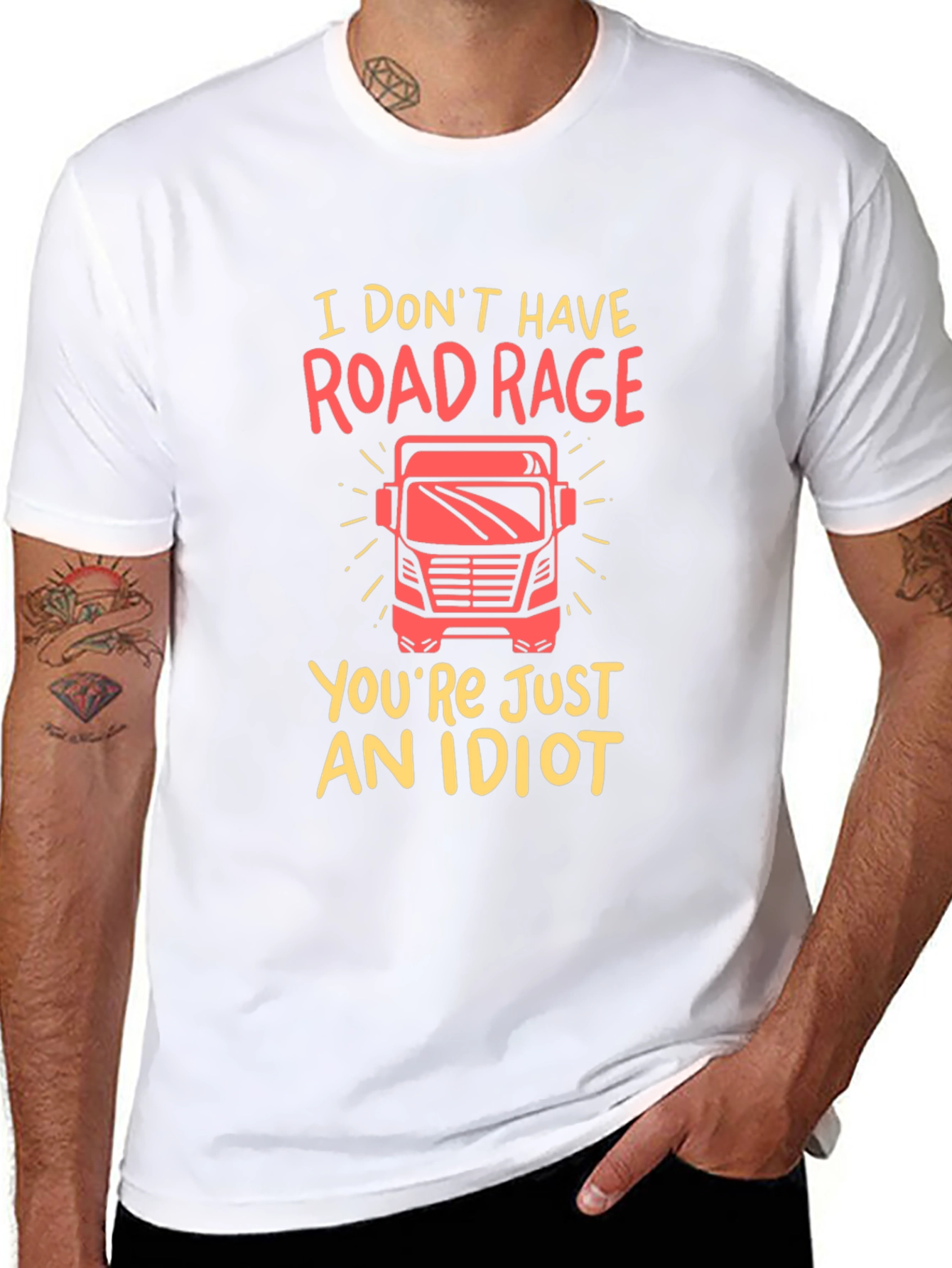 Road Rage Trucker T-Shirt