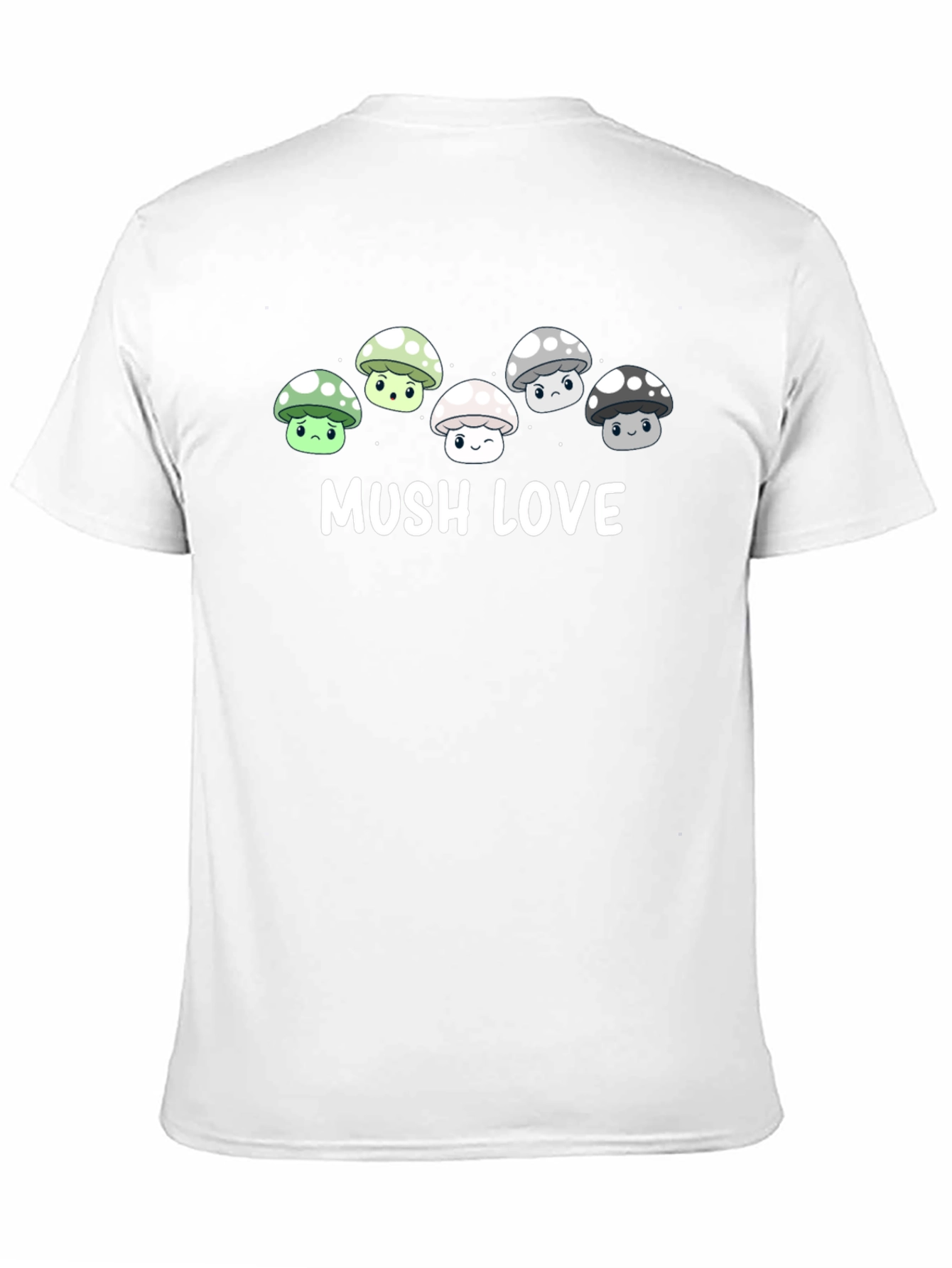 Mushroom Love Graphic Tee - Unisex Cotton T-Shirt
