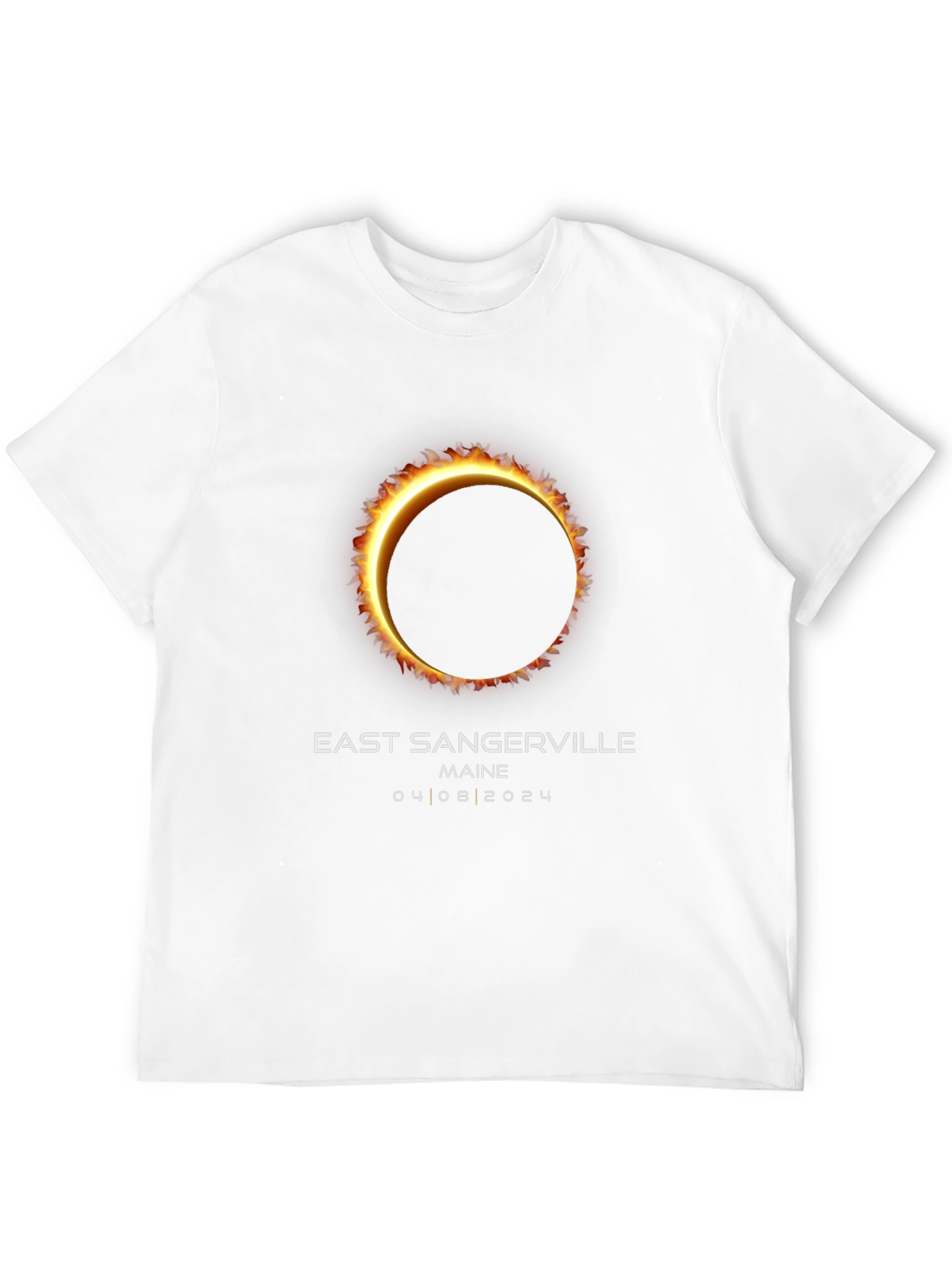 East Sangerville Maine Eclipse T-Shirt